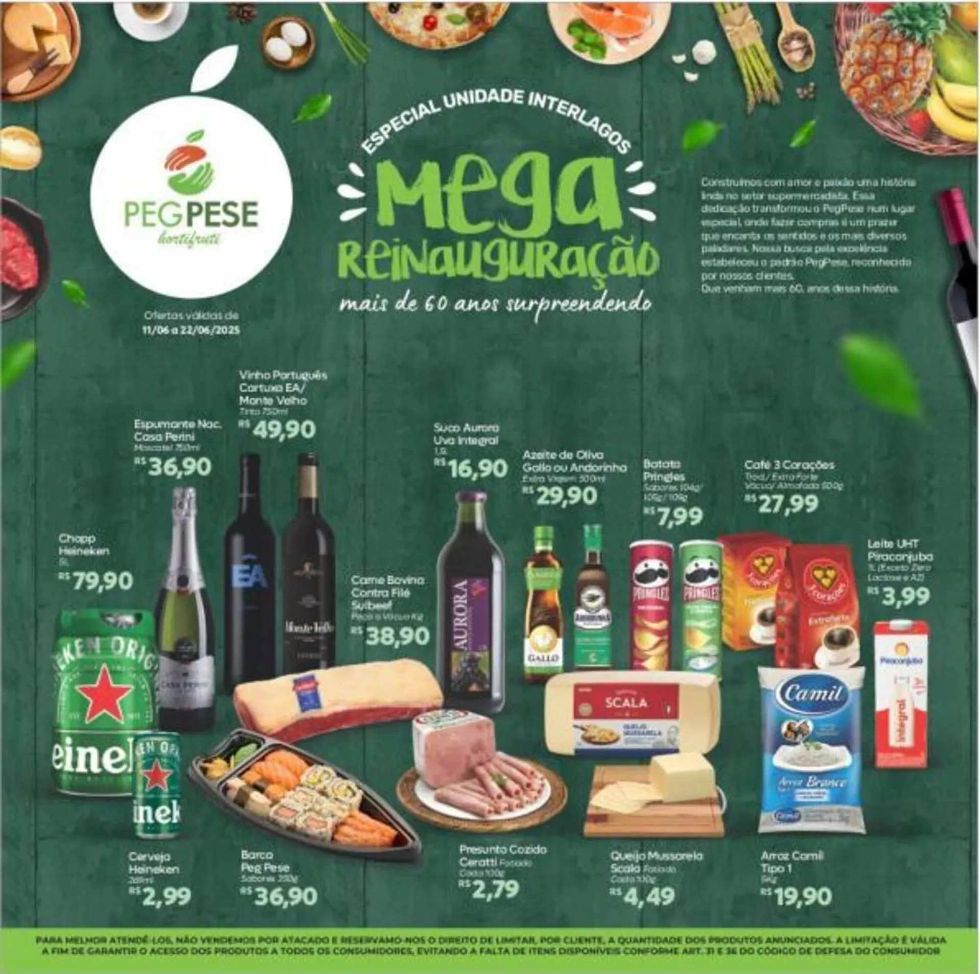 Encarte de Catálogo Peg Pese 11 de junho até 22 de junho 2025 - Pagina 1