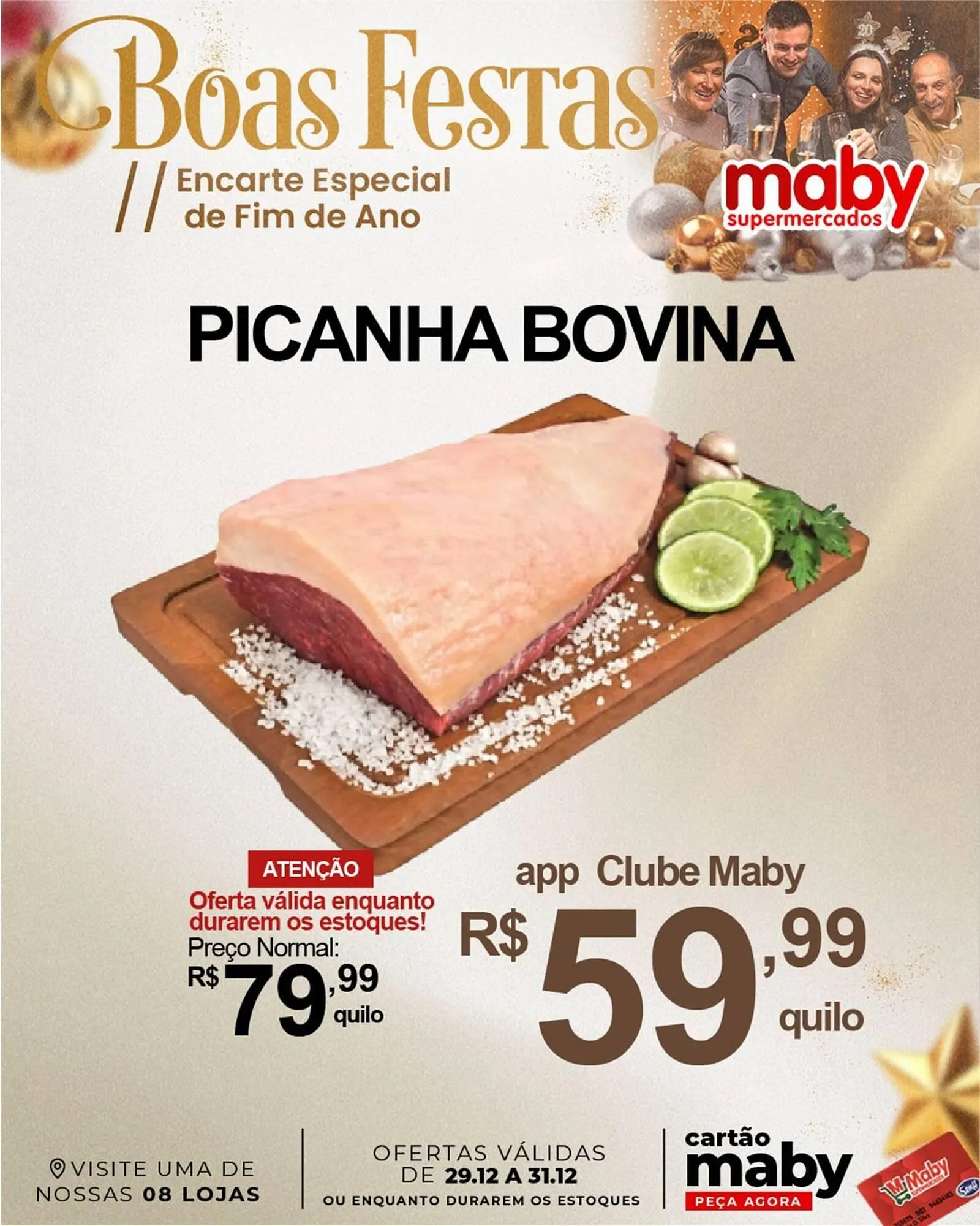 Encarte de Catálogo Maby Supermercados 29 de dezembro até 31 de dezembro 2025 - Pagina 1