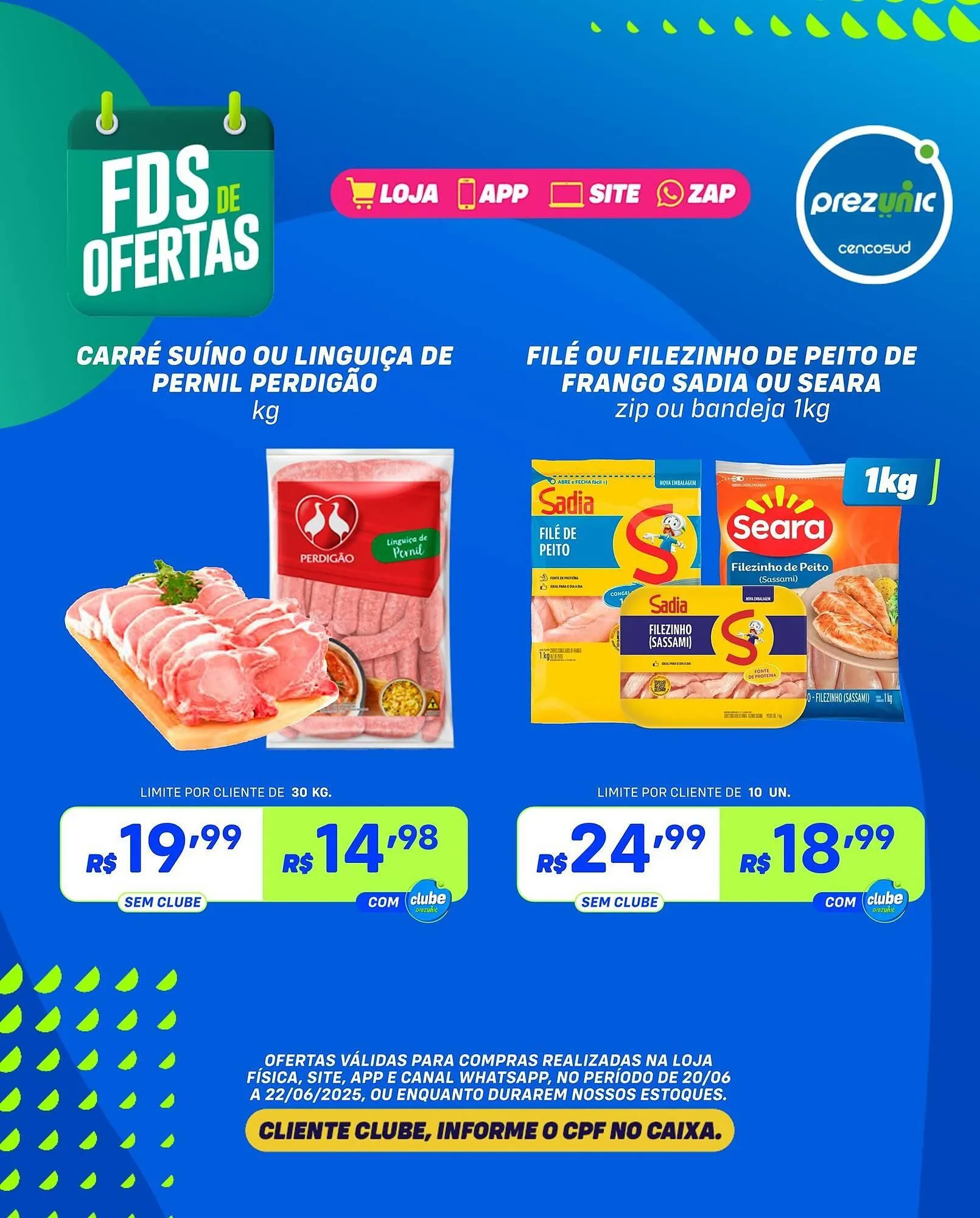 Encarte de Catálogo Prezunic 20 de junho até 22 de junho 2025 - Pagina 3