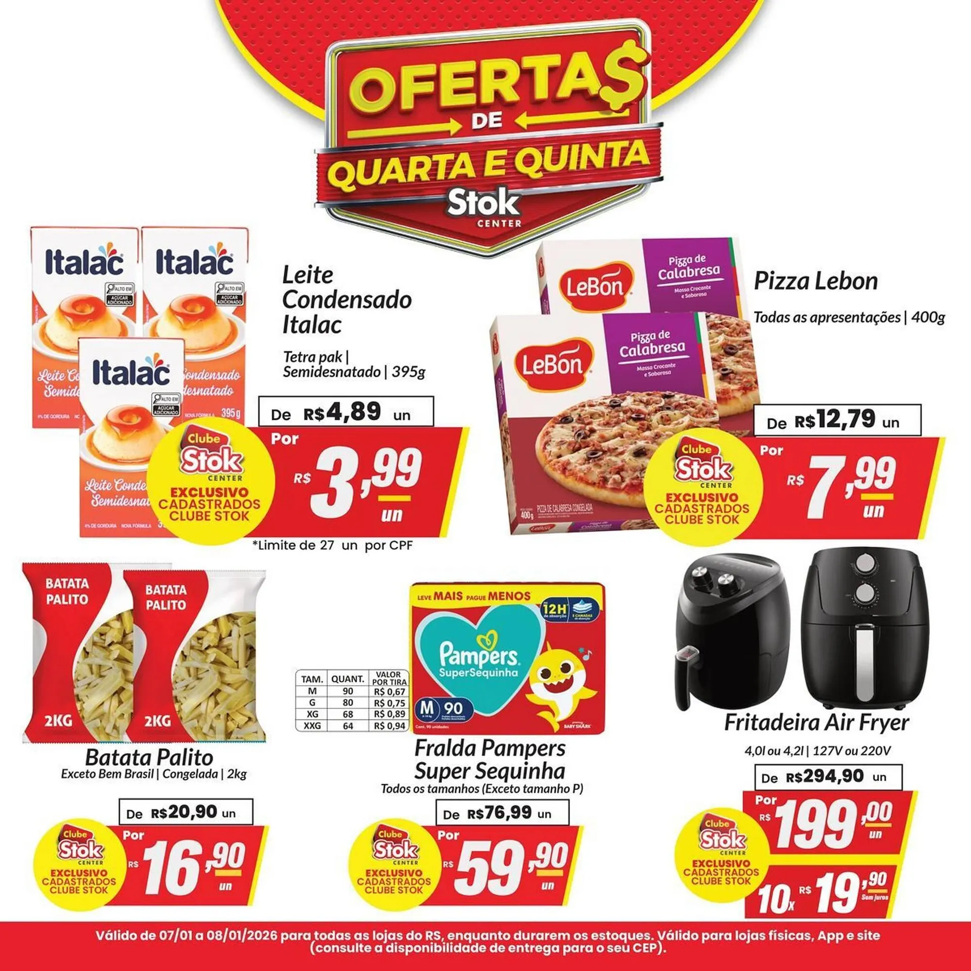Encarte de Encarte Stok Center 7 de janeiro até 8 de janeiro 2026 - Pagina 1