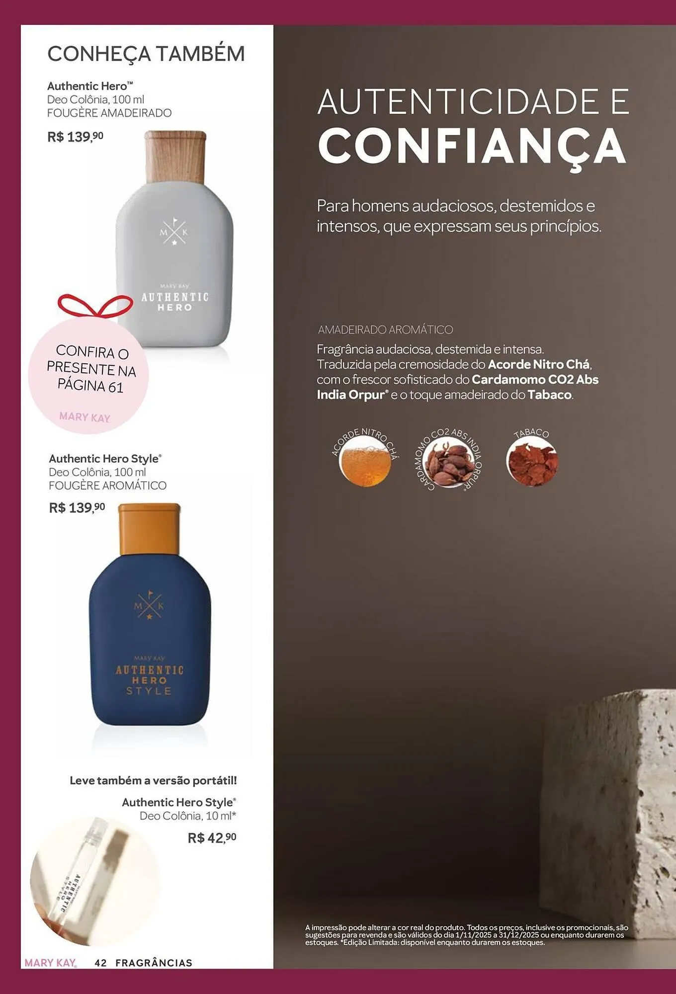 Encarte de Revista Mary Kay 1 de novembro até 31 de dezembro 2025 - Pagina 42