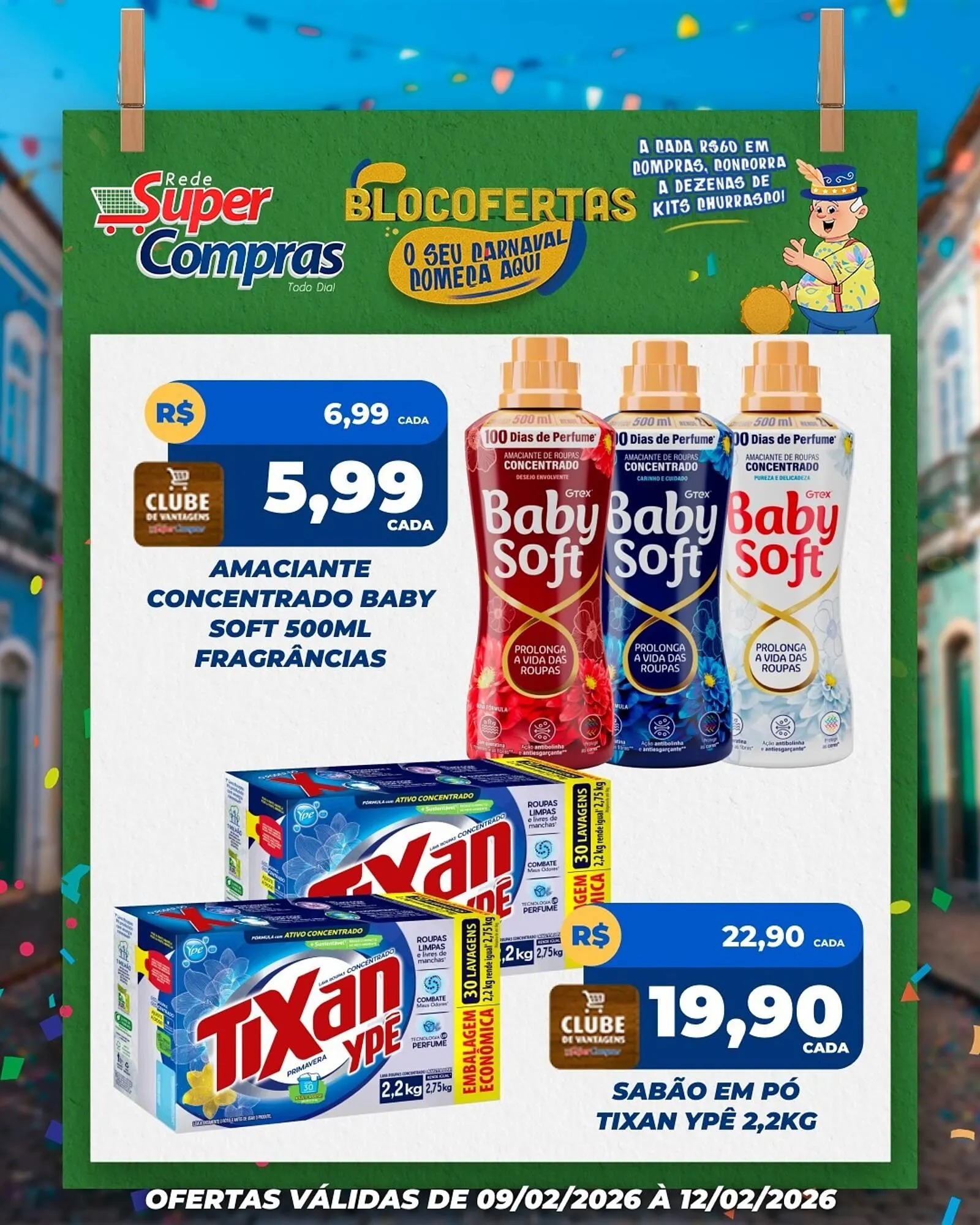 Encarte de Encarte Rede Super Compras 9 de fevereiro até 12 de fevereiro 2026 - Pagina 3