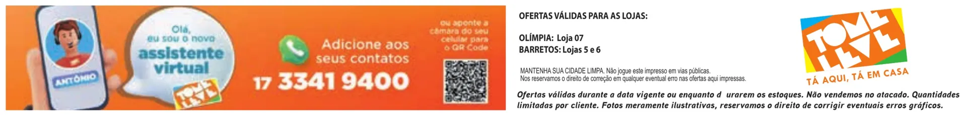 Encarte de Catálogo Tome Leve 17 de março até 19 de março 2025 - Pagina 3