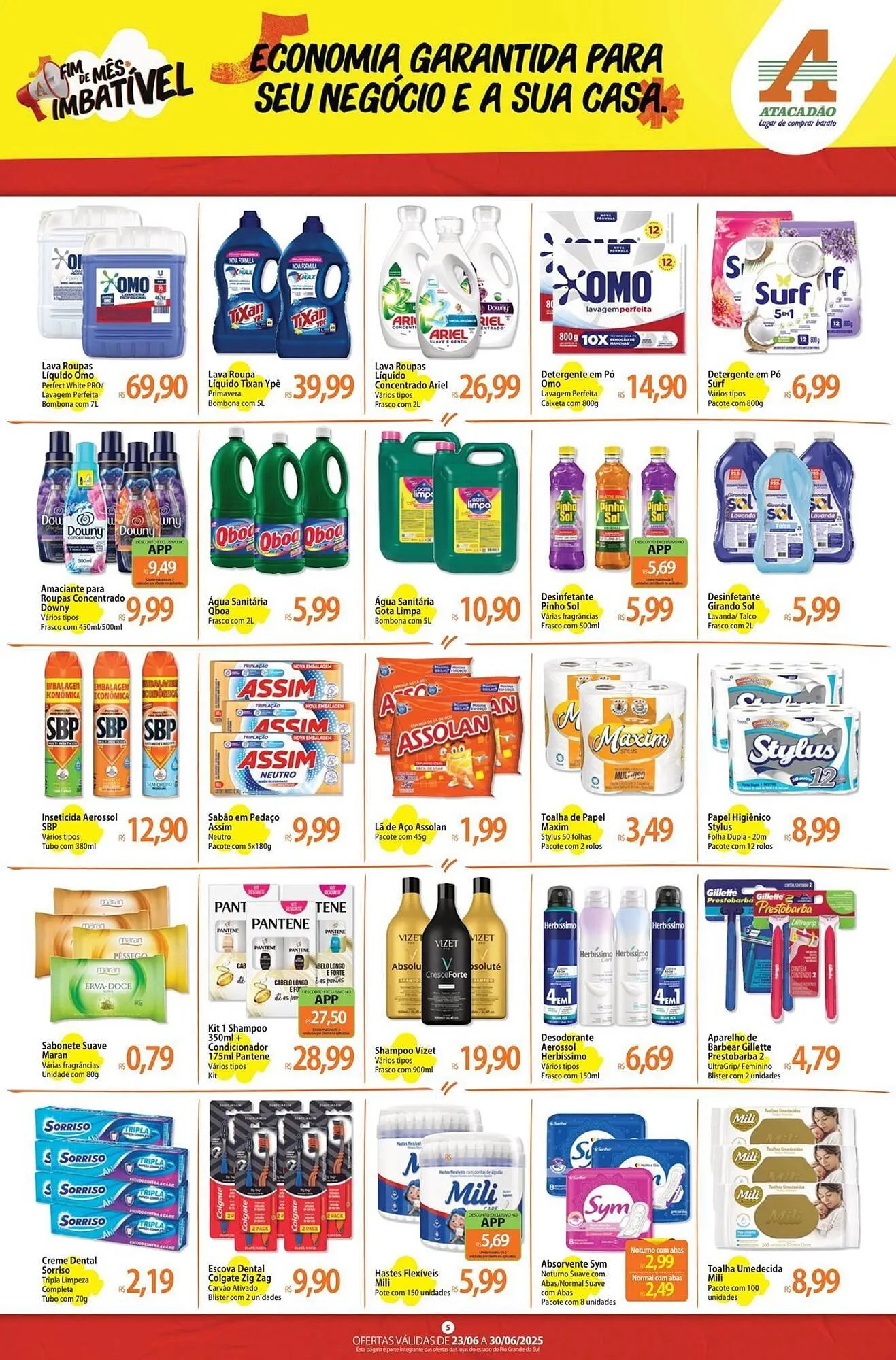 Encarte de Catálogo Atacadão 24 de junho até 30 de junho 2025 - Pagina 5