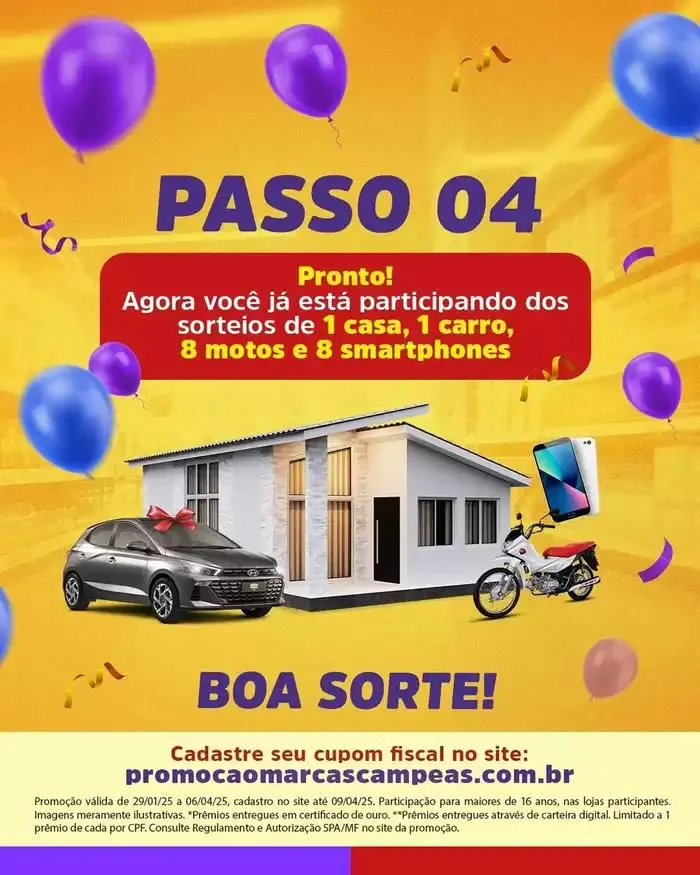 Encarte de Sorte Semar Supermercado 3 de fevereiro até 9 de abril 2025 - Pagina 5