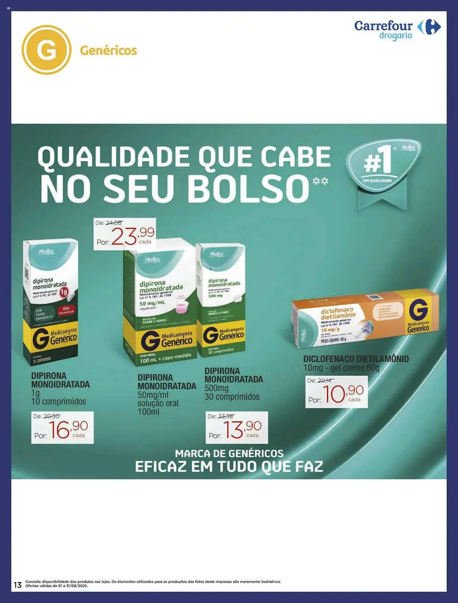 Encarte de Catálogo Carrefour 1 de agosto até 31 de agosto 2025 - Pagina 13
