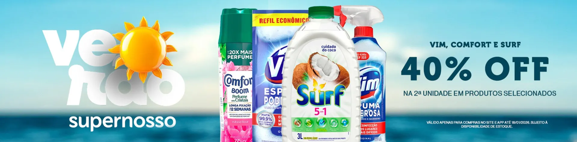 Encarte de Folheto Super Nosso 19 de janeiro até 31 de janeiro 2026 - Pagina 28