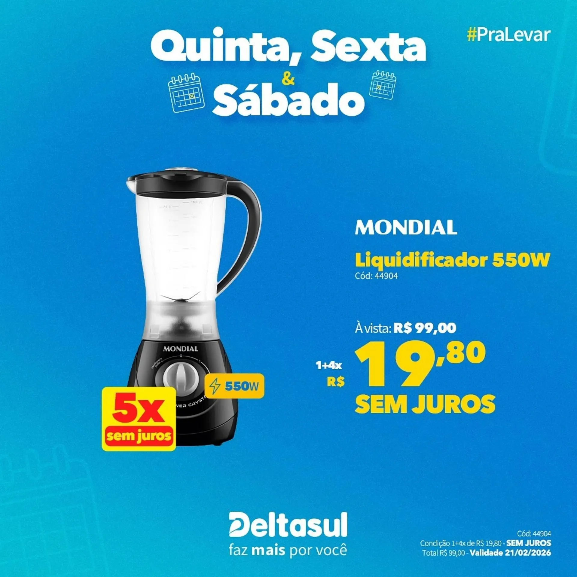 Encarte de Folheto Deltasul 19 de fevereiro até 21 de fevereiro 2026 - Pagina 2