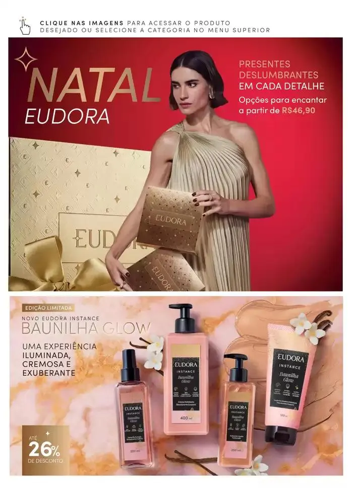 Encarte de Natal Eudora 31 de outubro até 30 de novembro 2024 - Pagina 8