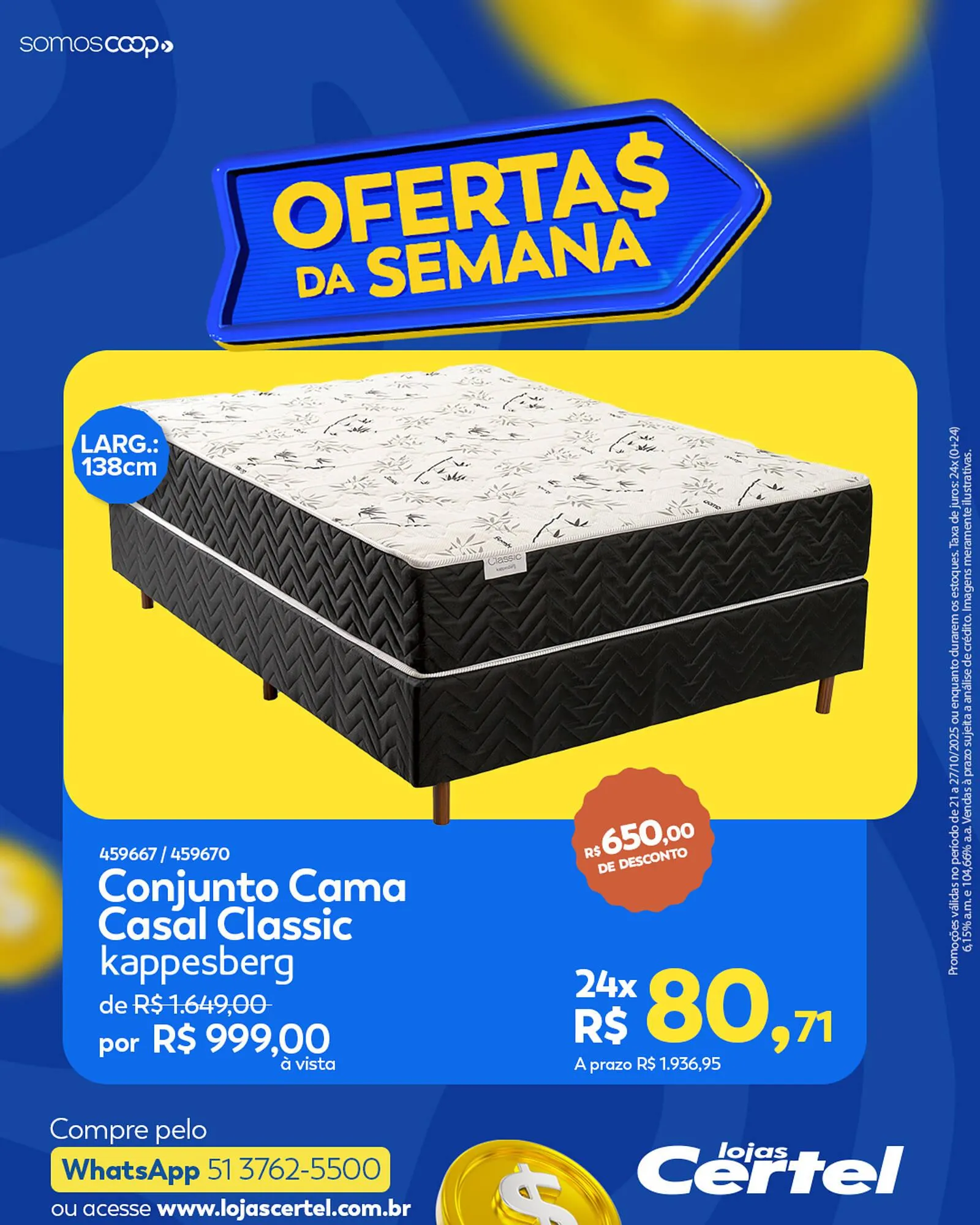 Encarte de Folheto Lojas Certel 21 de outubro até 25 de outubro 2025 - Pagina 2