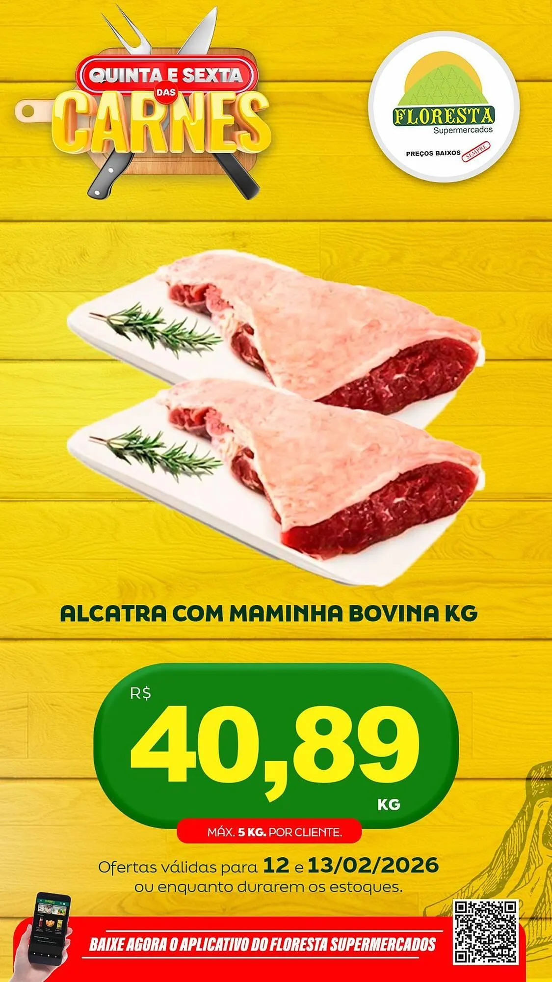 Encarte de Catálogo Floresta Supermercados 12 de fevereiro até 13 de fevereiro 2026 - Pagina 3