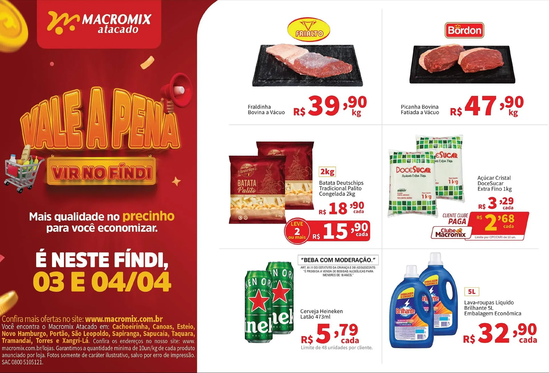 Encarte de Catálogo Macromix Atacado 3 de abril até 4 de abril 2026 - Pagina 1
