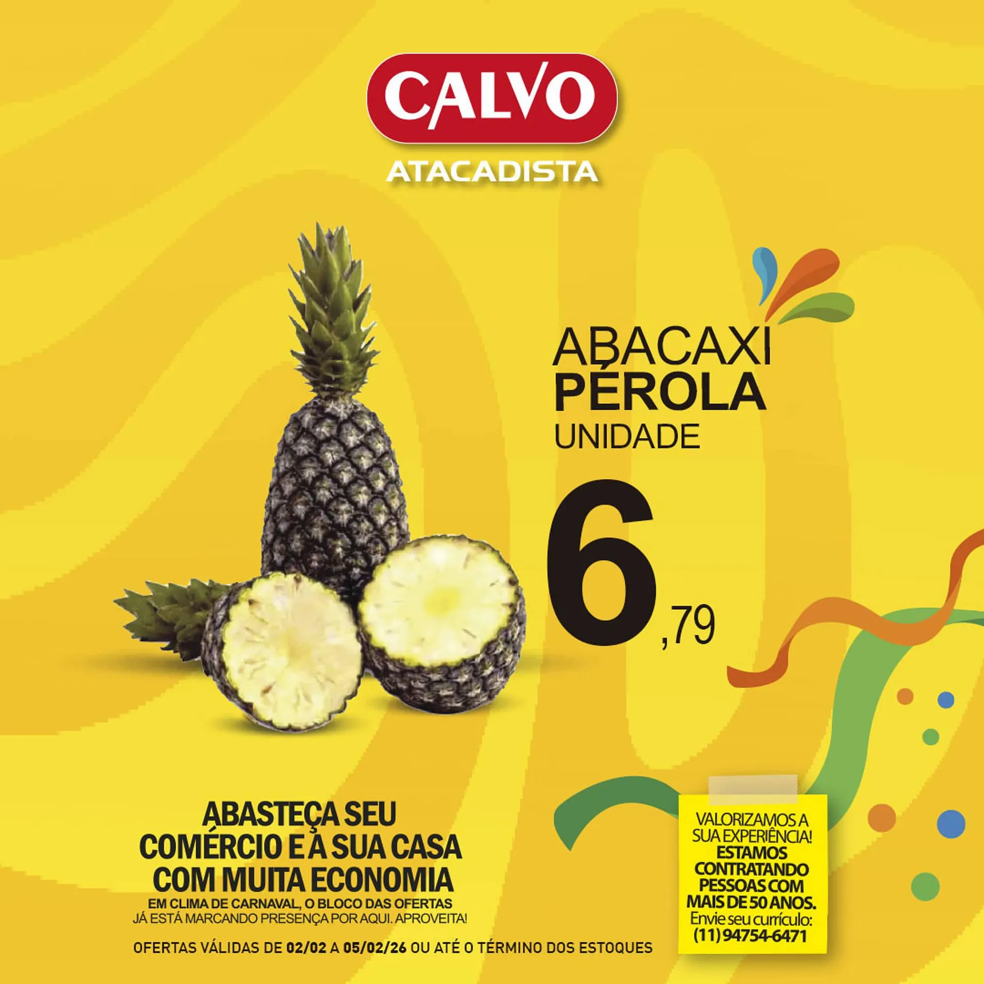 Encarte de Folheto Calvo Atacadista 3 de fevereiro até 5 de fevereiro 2026 - Pagina 3