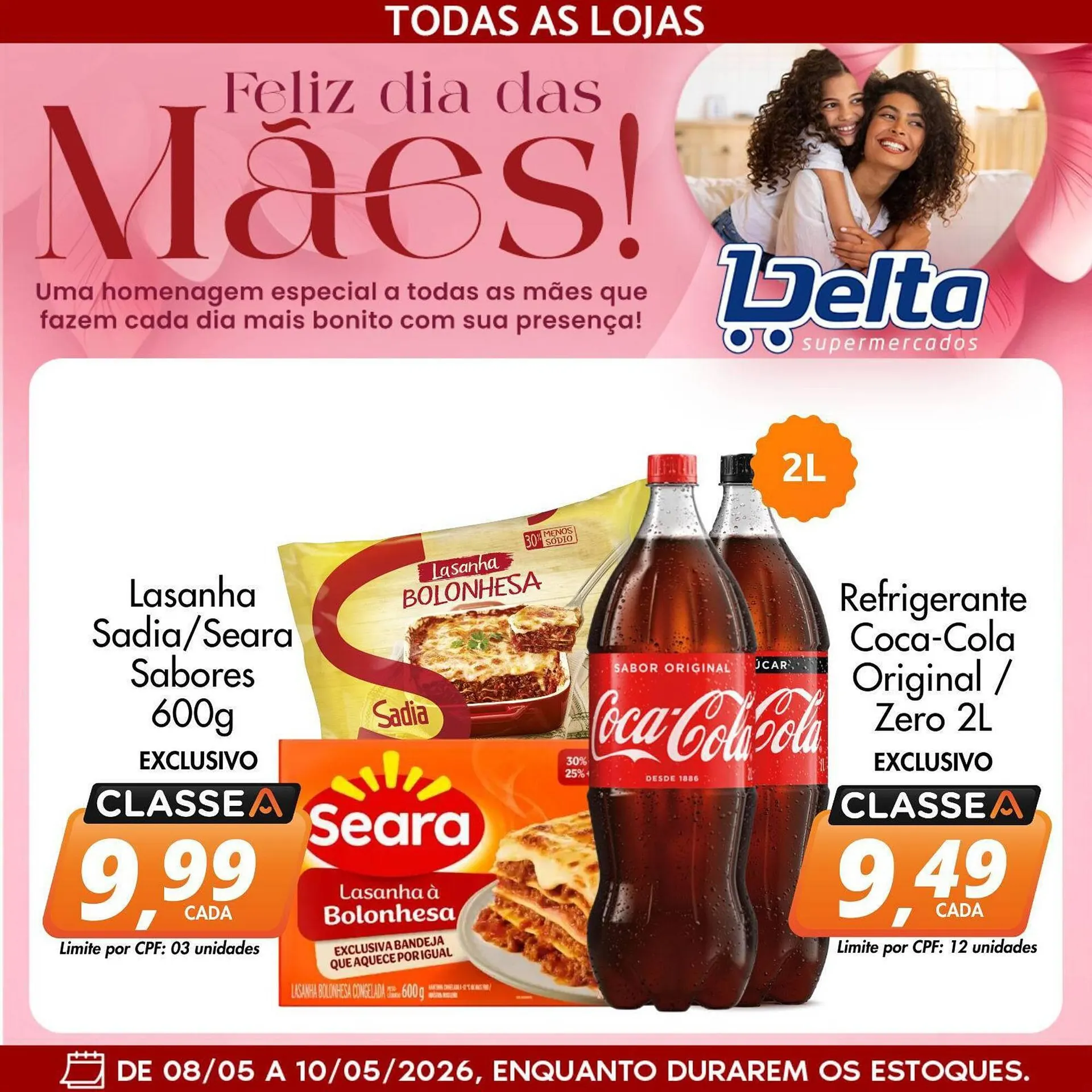 Encarte de Catálogo Delta Supermercados 8 de maio até 10 de maio 2026 - Pagina 3