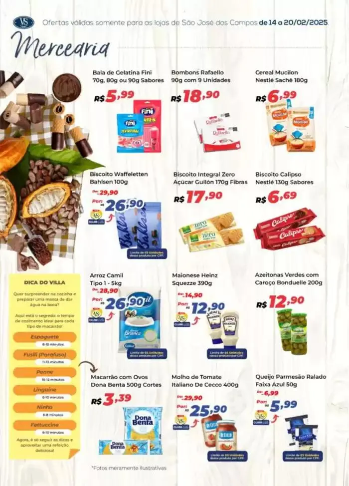 Encarte de Ofertas Villarreal Supermercados 14 de fevereiro até 16 de fevereiro 2025 - Pagina 4