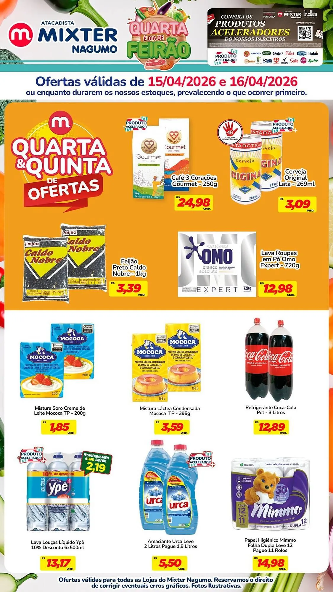 Encarte de Folheto Nagumo 15 de abril até 16 de abril 2026 - Pagina 1