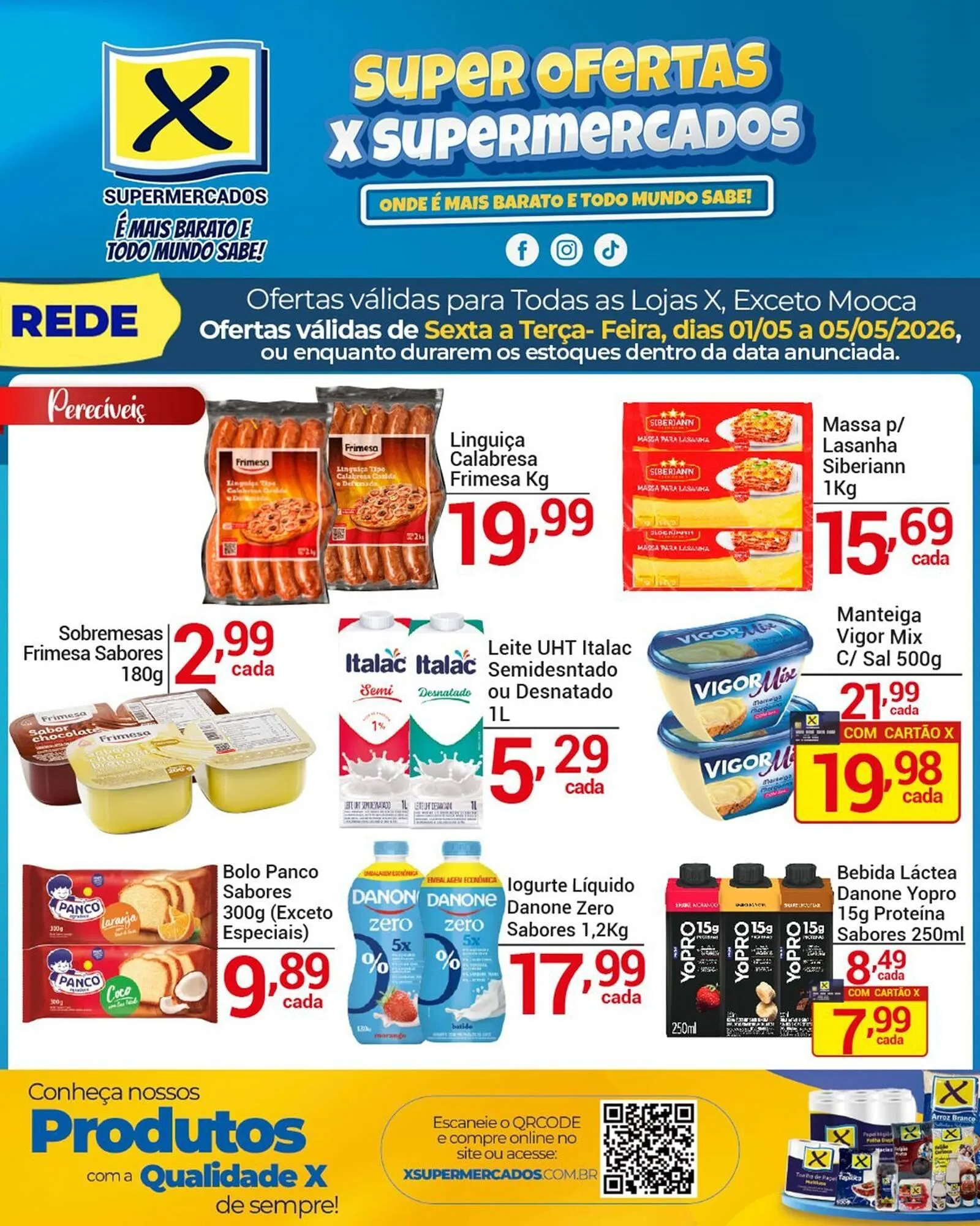 Encarte de Folheto X Supermercados 1 de maio até 5 de maio 2026 - Pagina 2