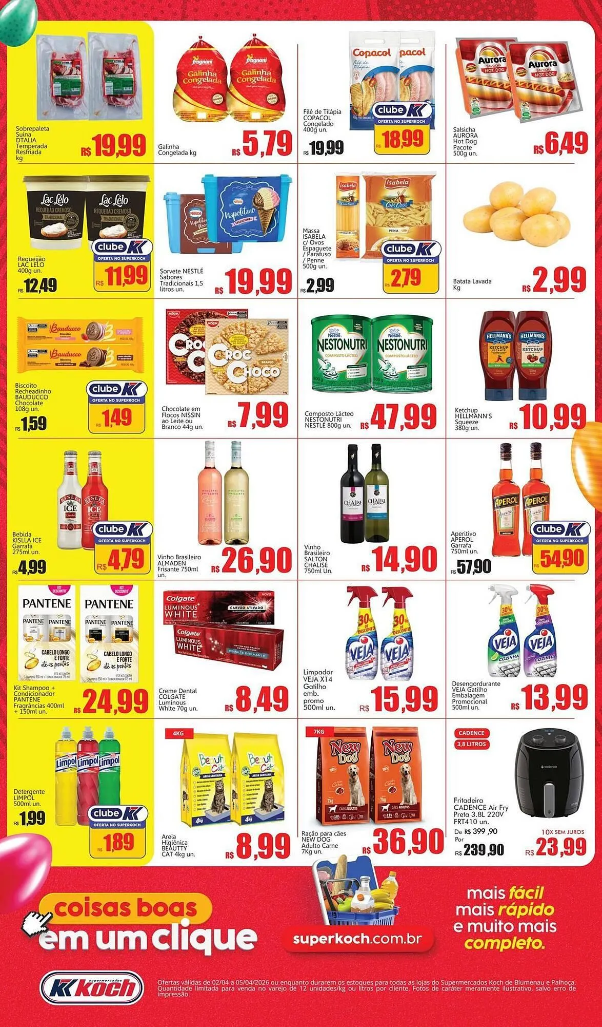 Encarte de Catálogo Supermercados Koch 2 de abril até 5 de abril 2026 - Pagina 4