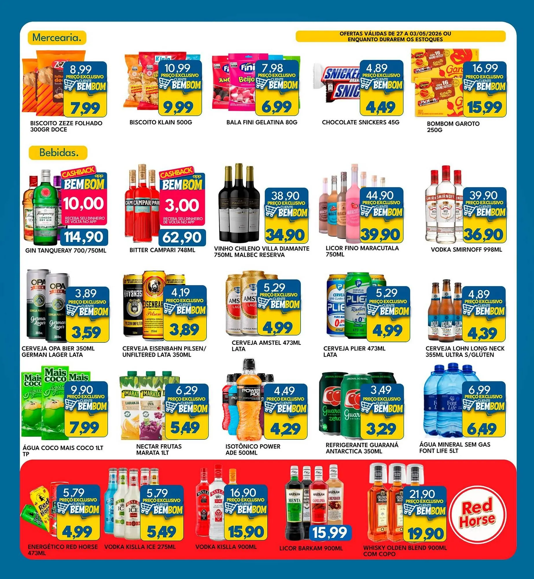 Encarte de Catálogo Rancho Bom Supermercados 27 de abril até 3 de maio 2026 - Pagina 6