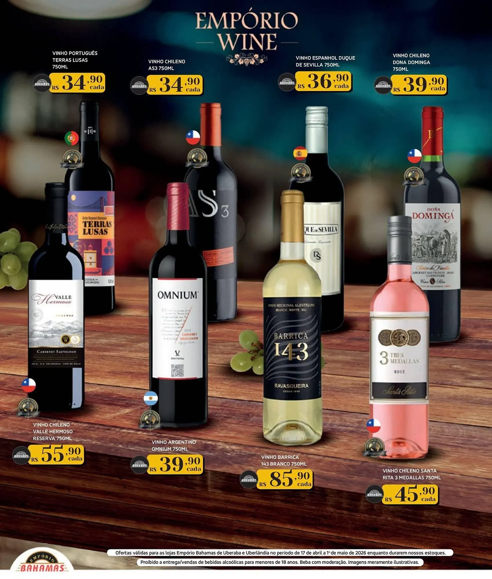 Encarte de Catálogo Empório Bahamas 17 de abril até 1 de maio 2026 - Pagina 2