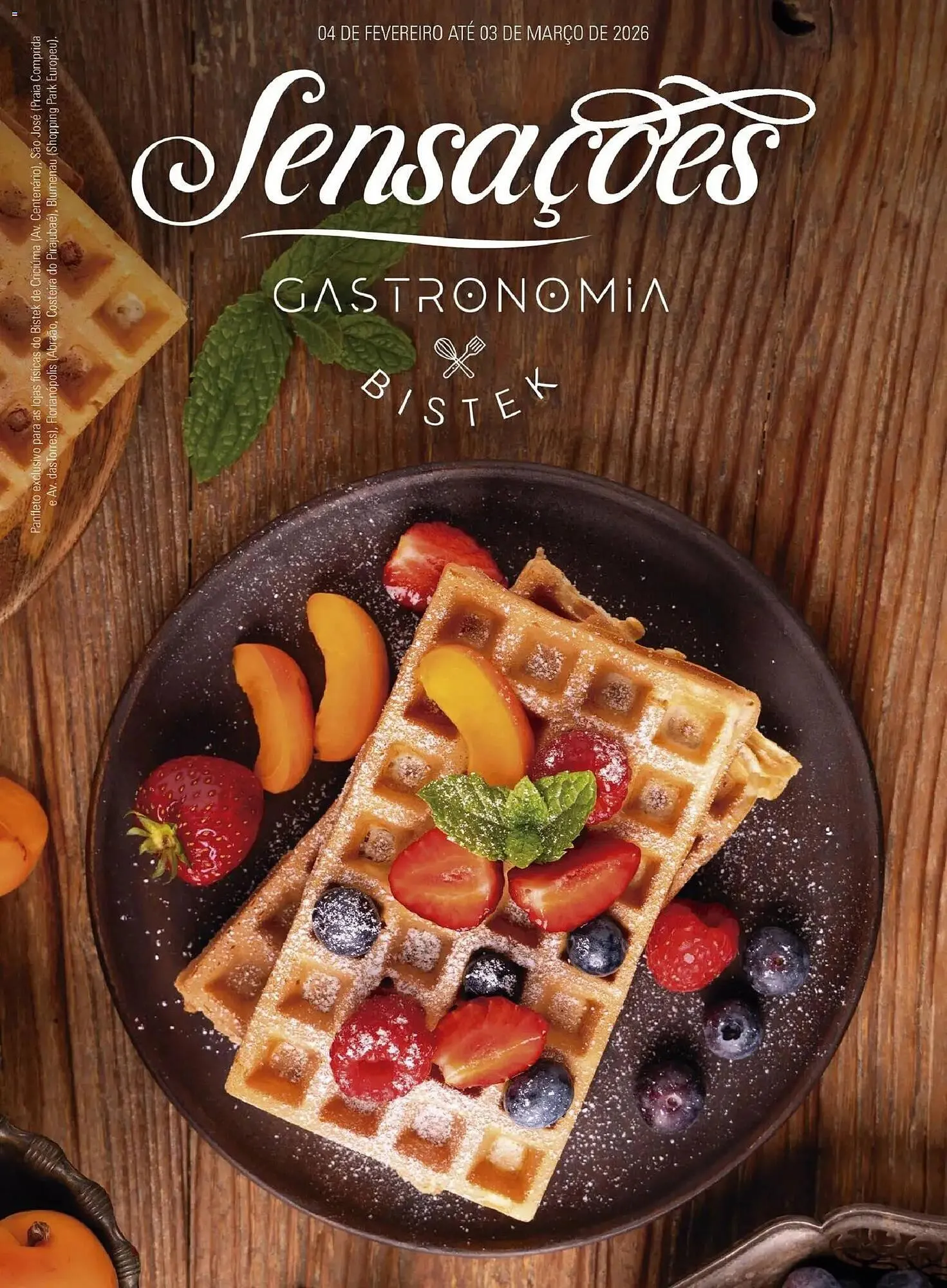 Encarte de Encarte Bistek Supermercados 4 de fevereiro até 3 de março 2026 - Pagina 1