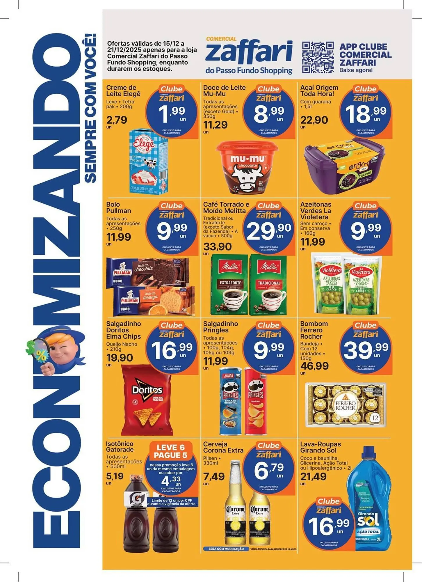 Encarte de Encarte Comercial Zaffari 19 de dezembro até 21 de dezembro 2025 - Pagina 1