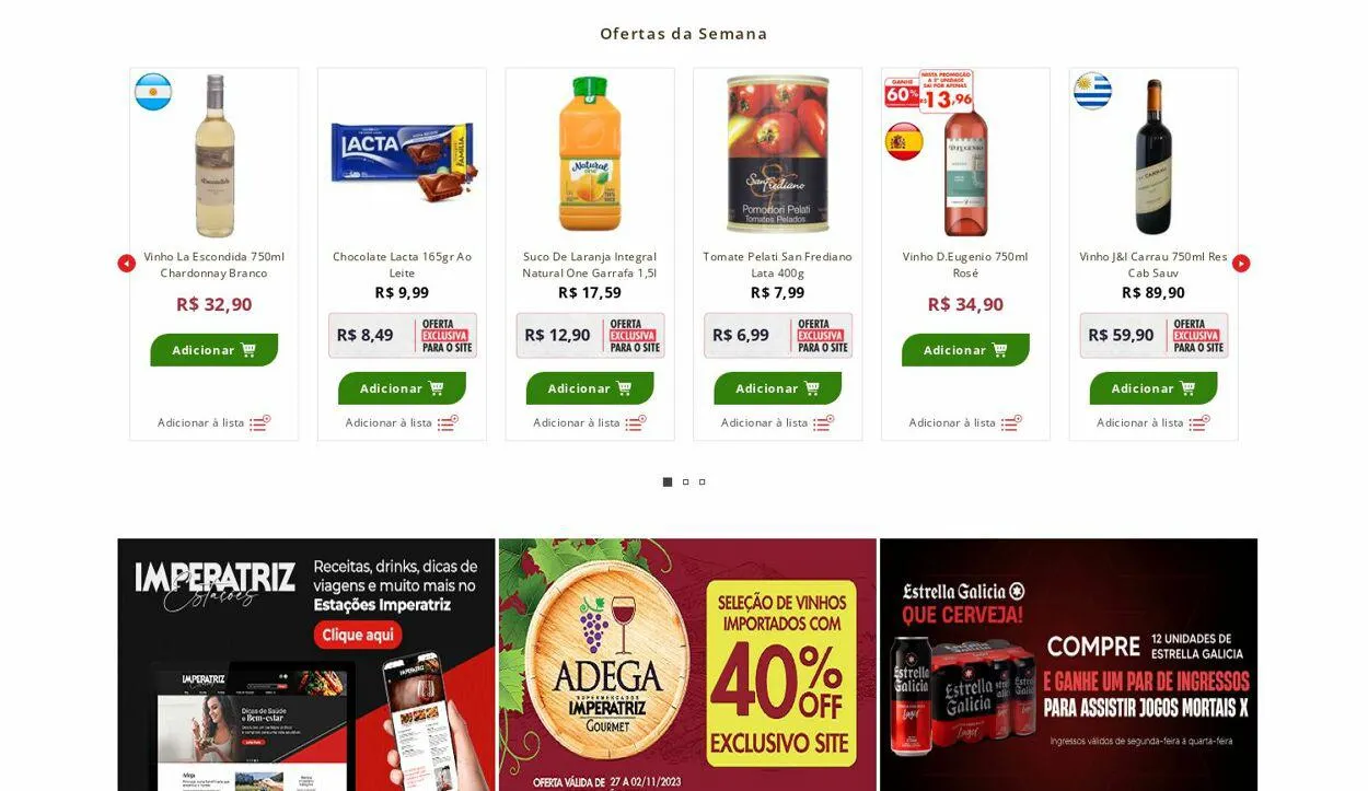 Encarte de Supermercados Imperatriz 30 de outubro até 5 de novembro 2023 - Pagina 2