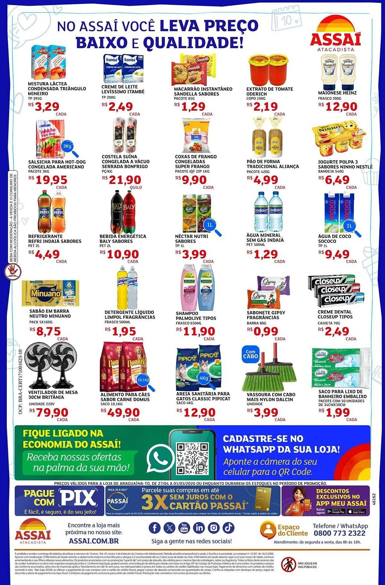 Encarte de Encarte Assaí Atacadista 27 de abril até 1 de maio 2026 - Pagina 2