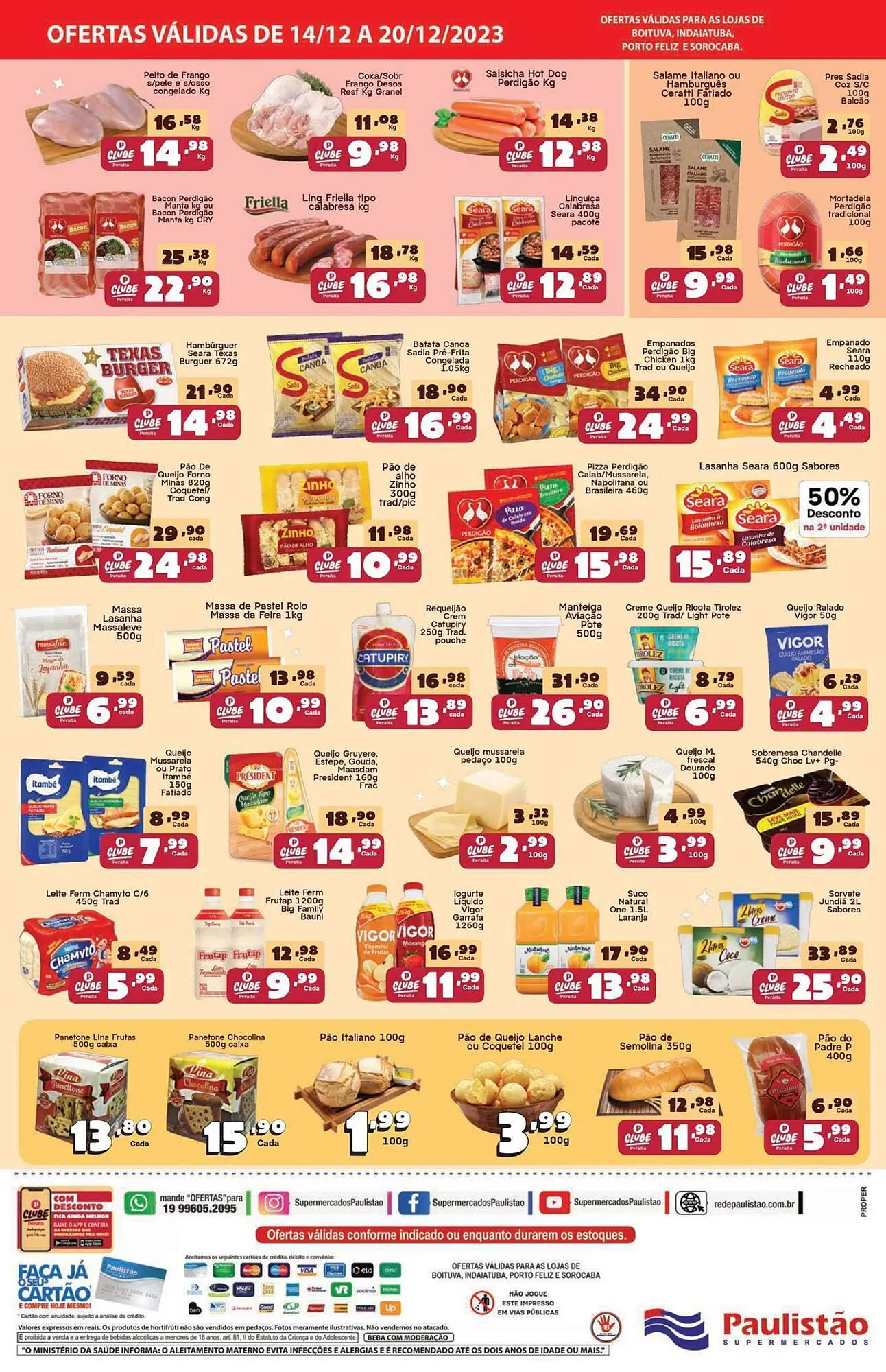 Encarte de Catálogo Paulistão Supermercados 14 de dezembro até 20 de dezembro 2023 - Pagina 4