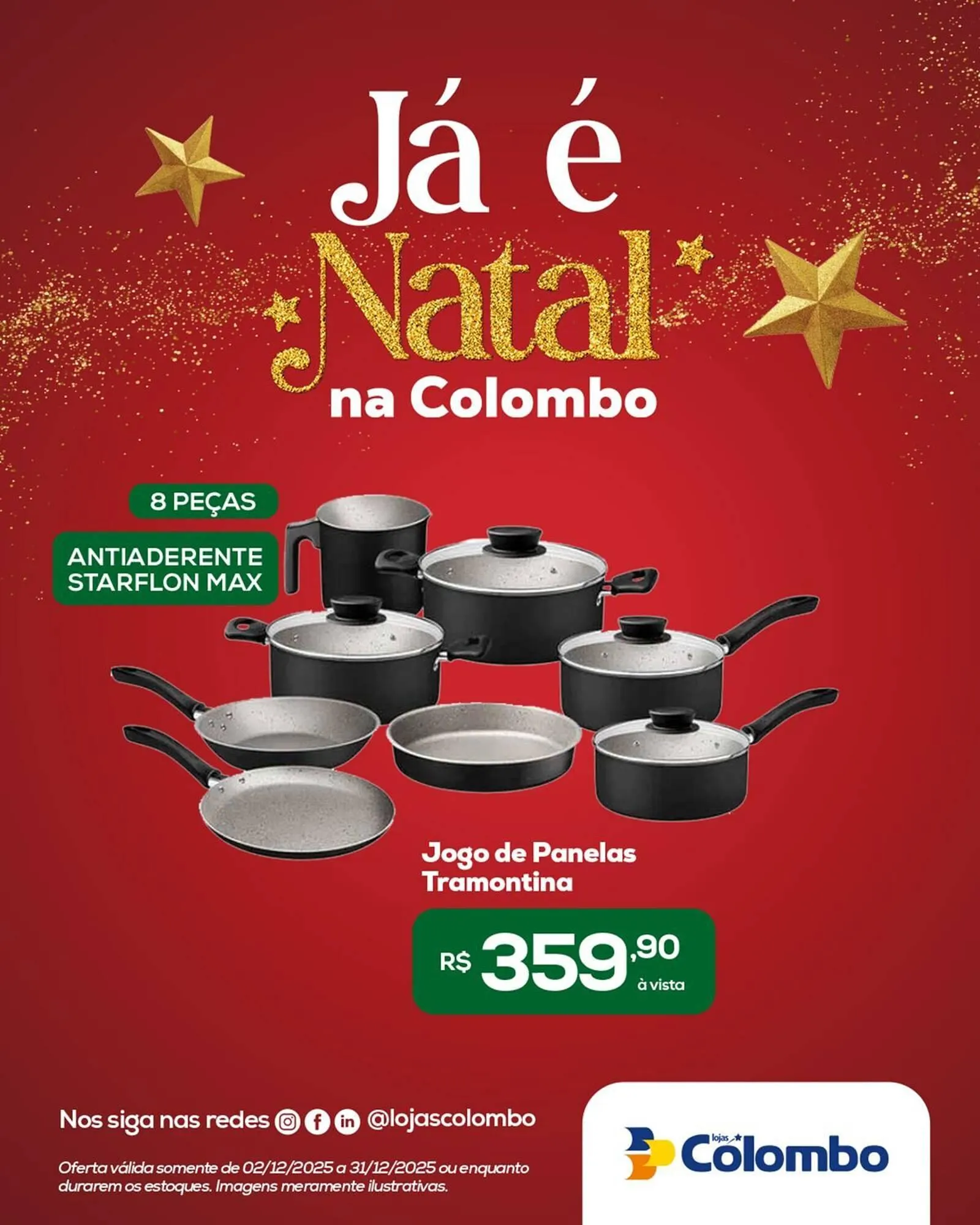 Encarte de Folheto Lojas Colombo 2 de dezembro até 31 de dezembro 2025 - Pagina 10