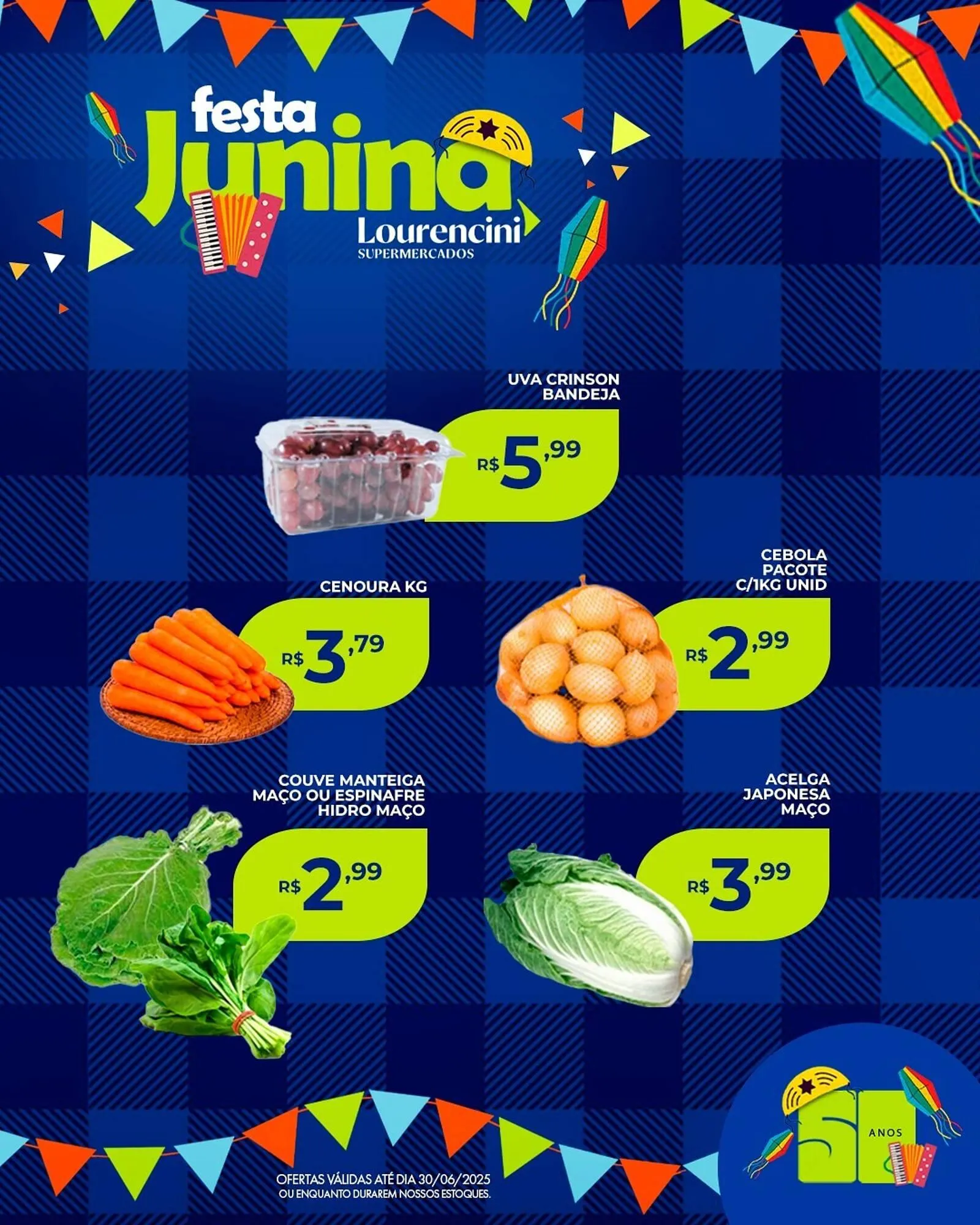 Encarte de Catálogo Lourencini Supermercados 27 de junho até 30 de junho 2025 - Pagina 4