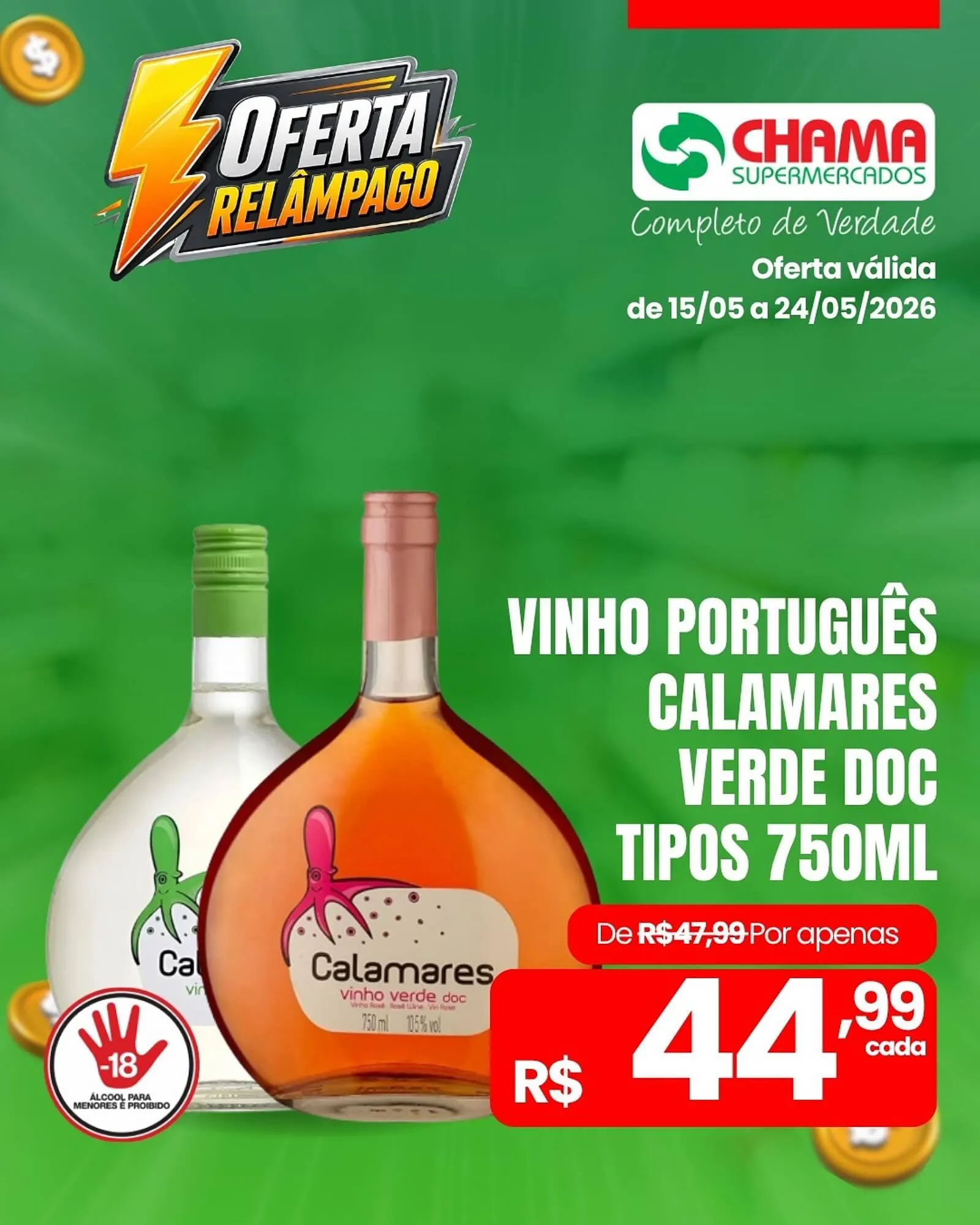 Encarte de Catálogo Chama Supermercados 15 de maio até 24 de maio 2026 - Pagina 6