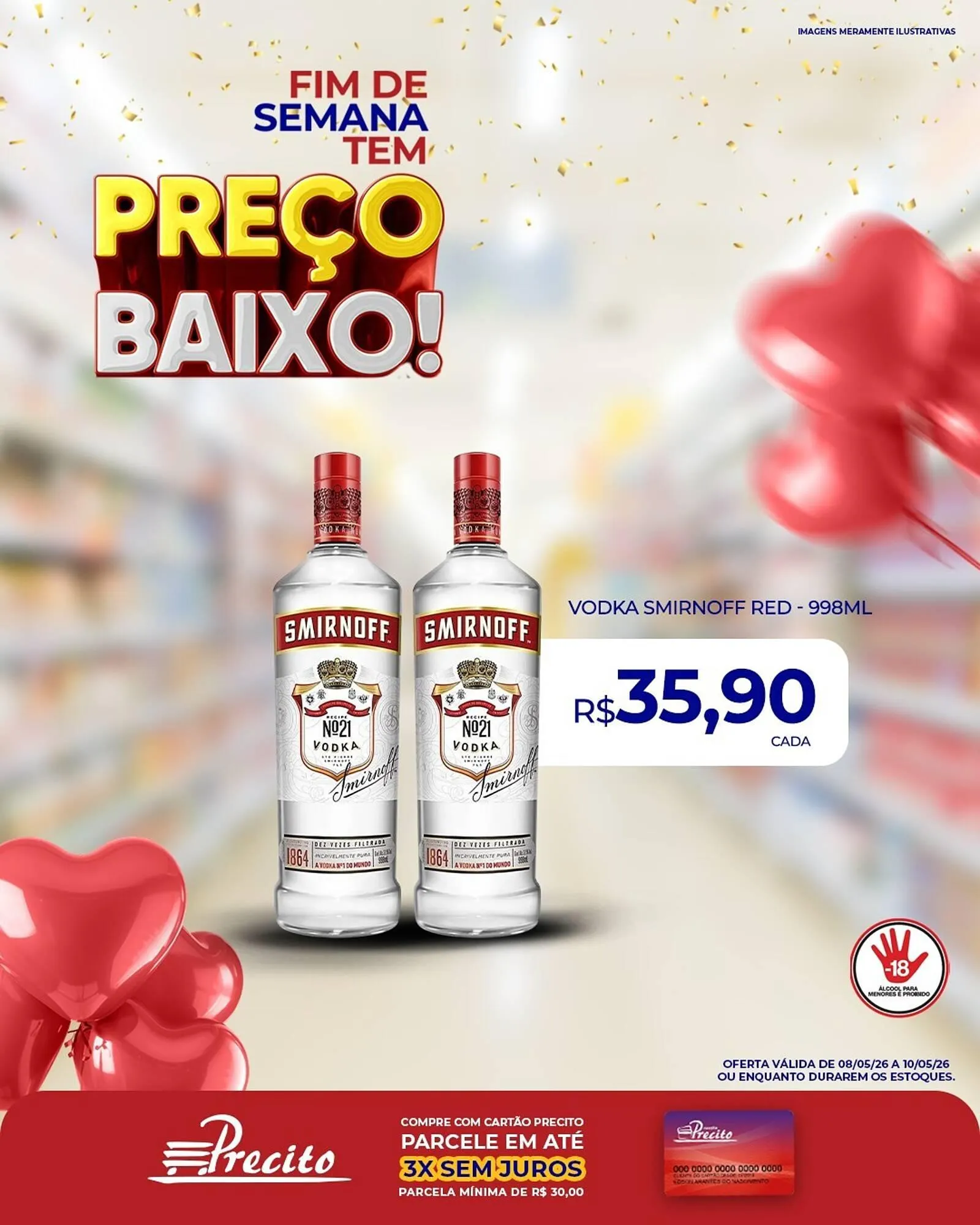 Encarte de Catálogo Supermercado Precito 8 de maio até 10 de maio 2026 - Pagina 2