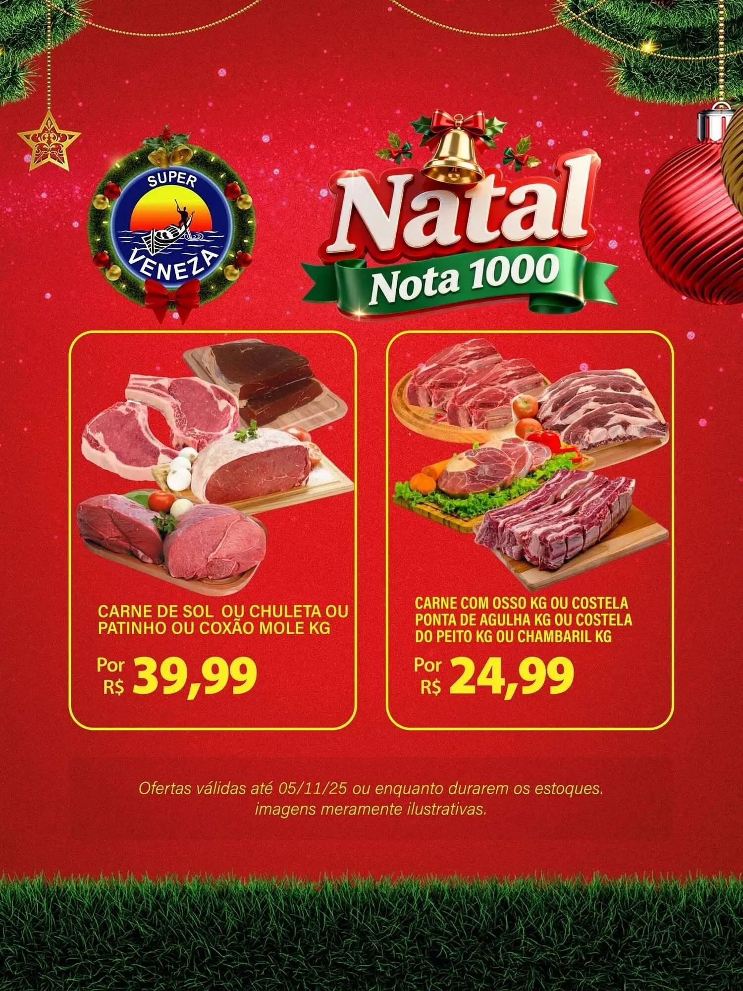 Encarte de Catálogo Super Veneza 4 de dezembro até 5 de dezembro 2025 - Pagina 1