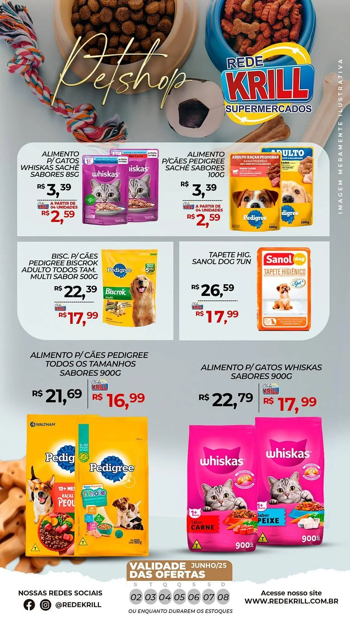 Encarte de Catálogo Rede Krill 3 de junho até 8 de junho 2025 - Pagina 6