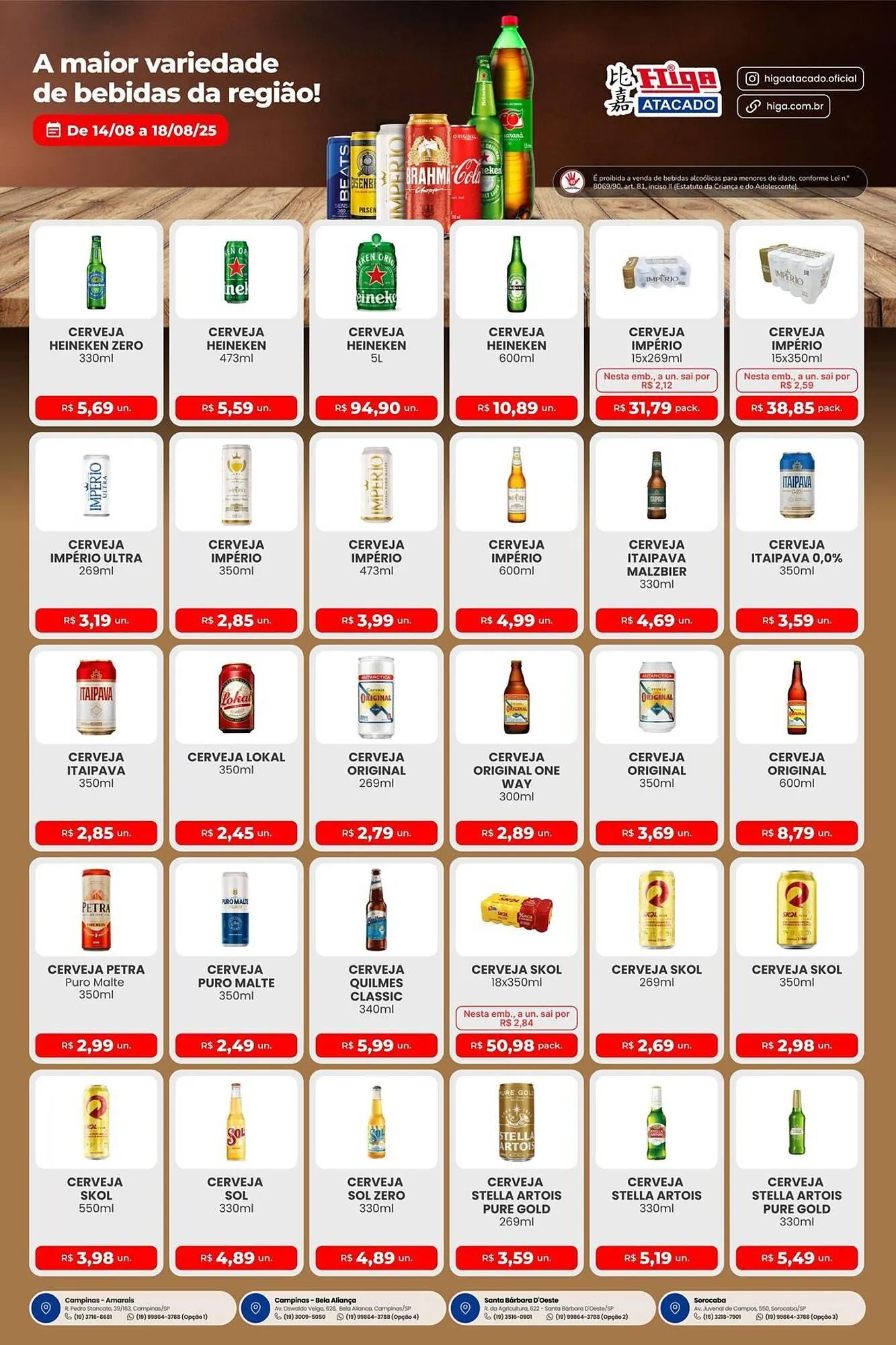 Encarte de Catálogo Higa Atacado 14 de agosto até 18 de agosto 2025 - Pagina 2