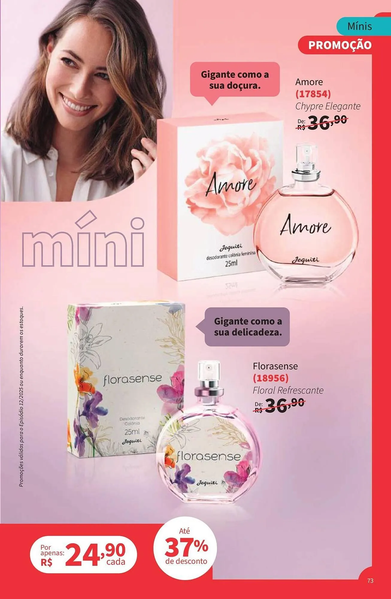 Encarte de Catálogo Jequiti 25 de agosto até 31 de dezembro 2025 - Pagina 73