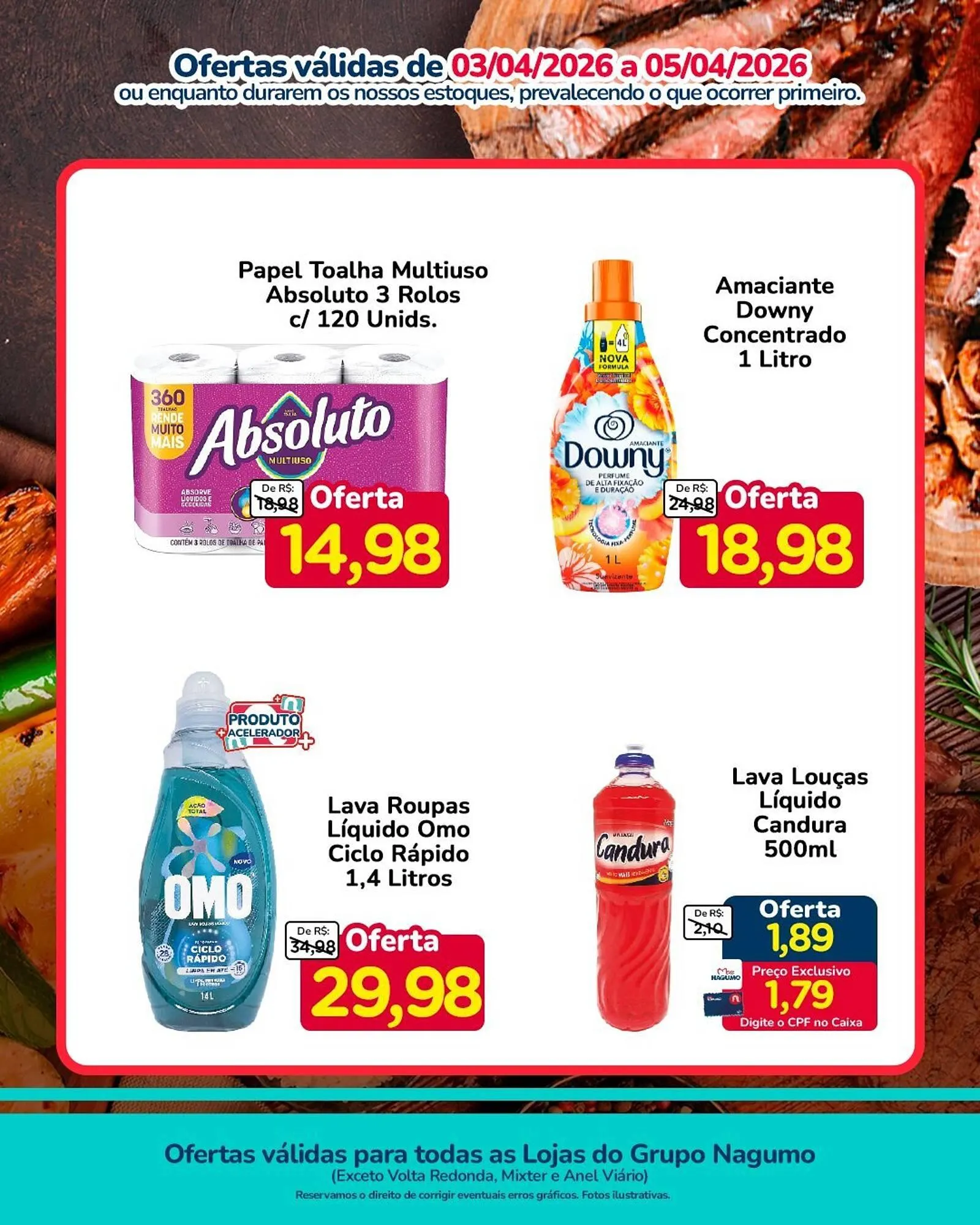 Encarte de Folheto Nagumo 4 de abril até 5 de abril 2026 - Pagina 4