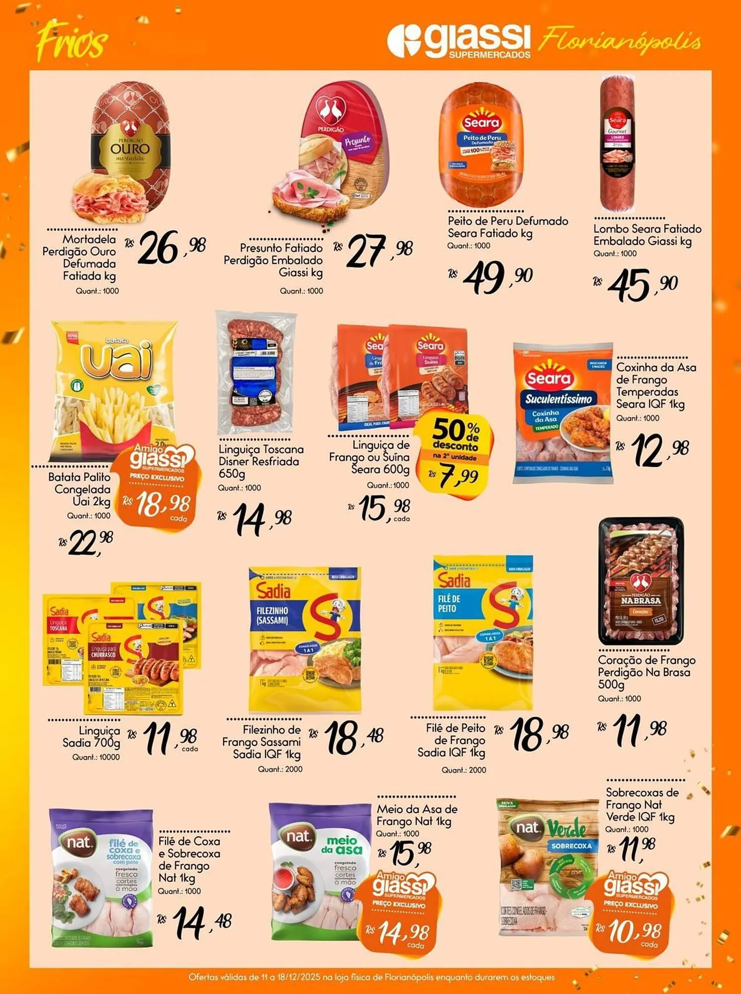 Encarte de Encarte Giassi Supermercados 11 de dezembro até 18 de dezembro 2025 - Pagina 12