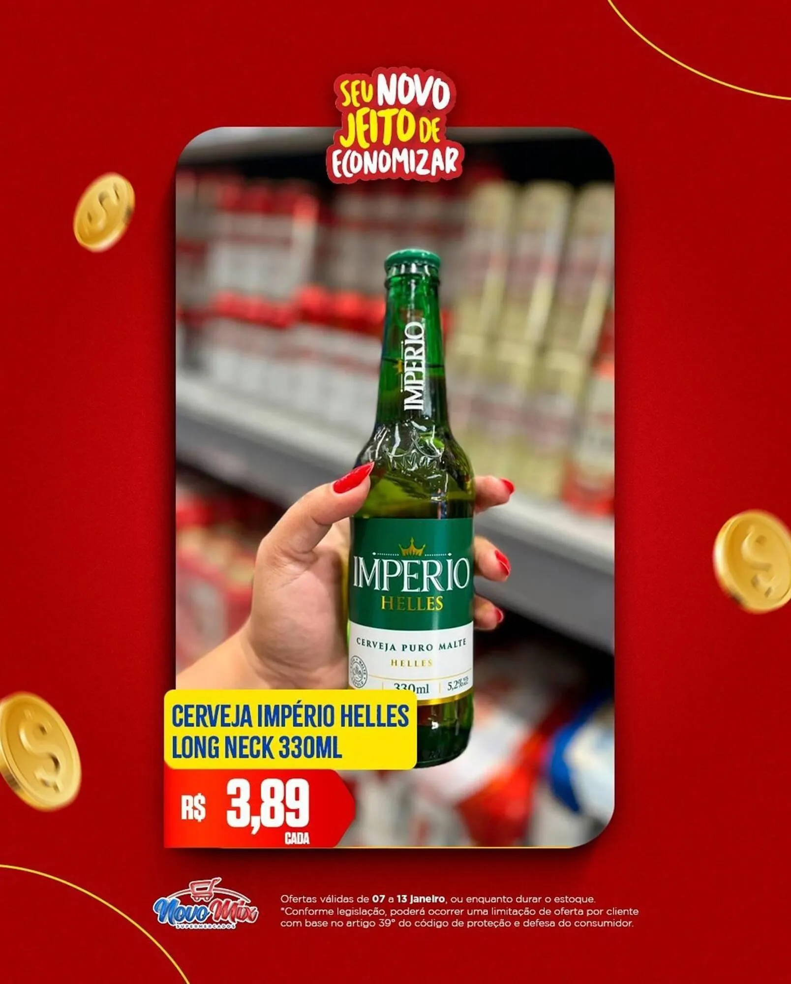 Encarte de Encarte Novo Mix 7 de janeiro até 13 de janeiro 2026 - Pagina 1