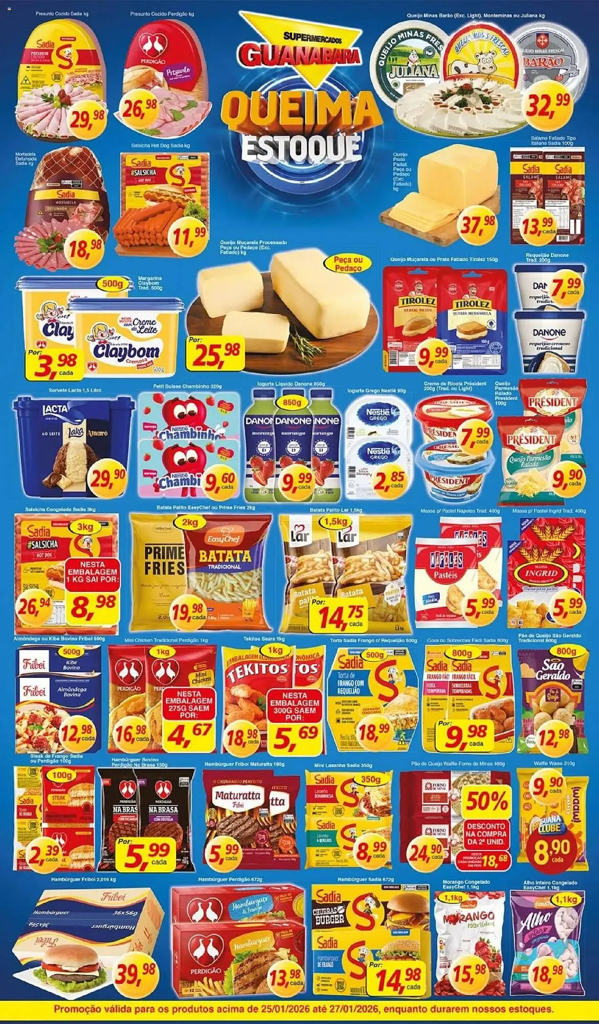 Encarte de Encarte Supermercados Guanabara 25 de janeiro até 27 de janeiro 2026 - Pagina 12
