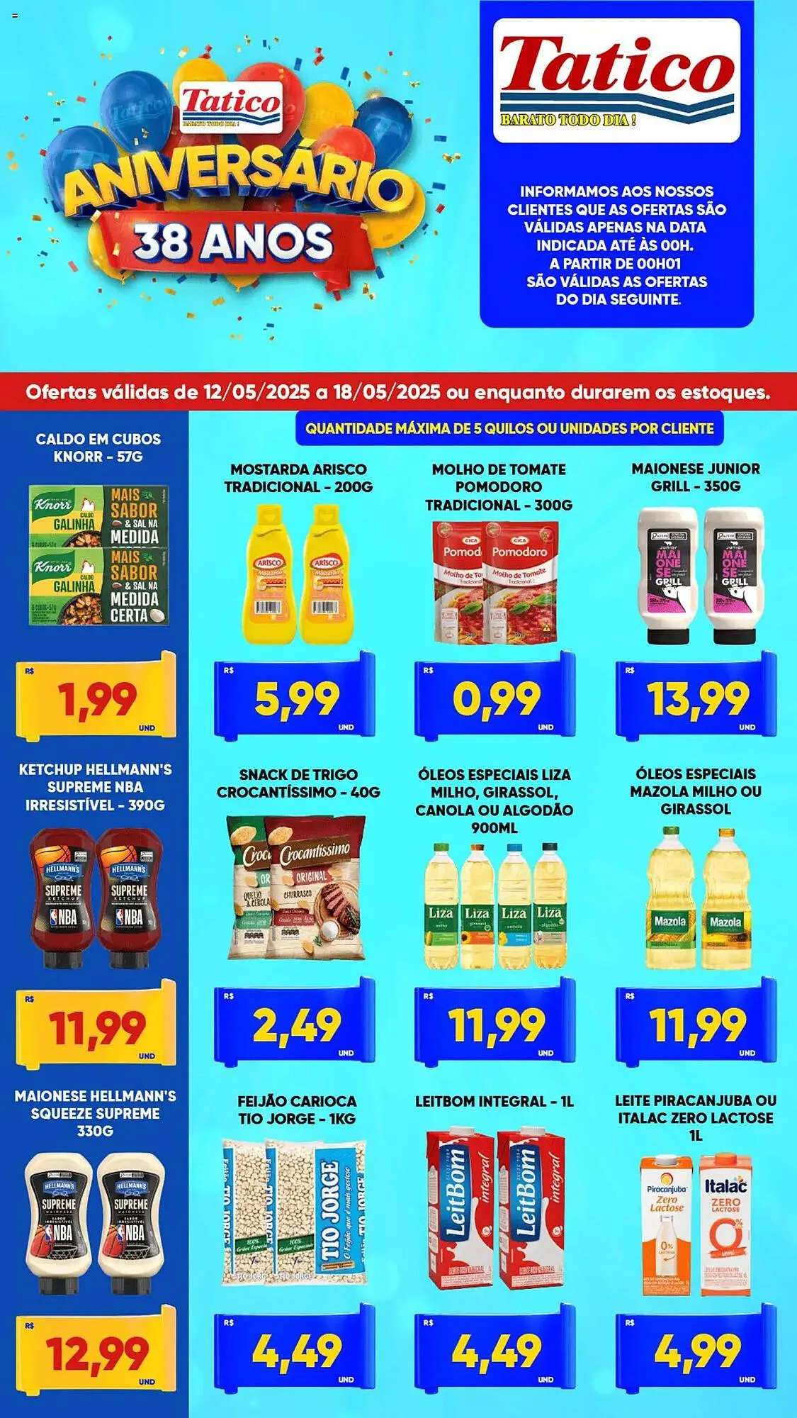 Encarte de Catálogo Tatico 12 de maio até 19 de maio 2025 - Pagina 3