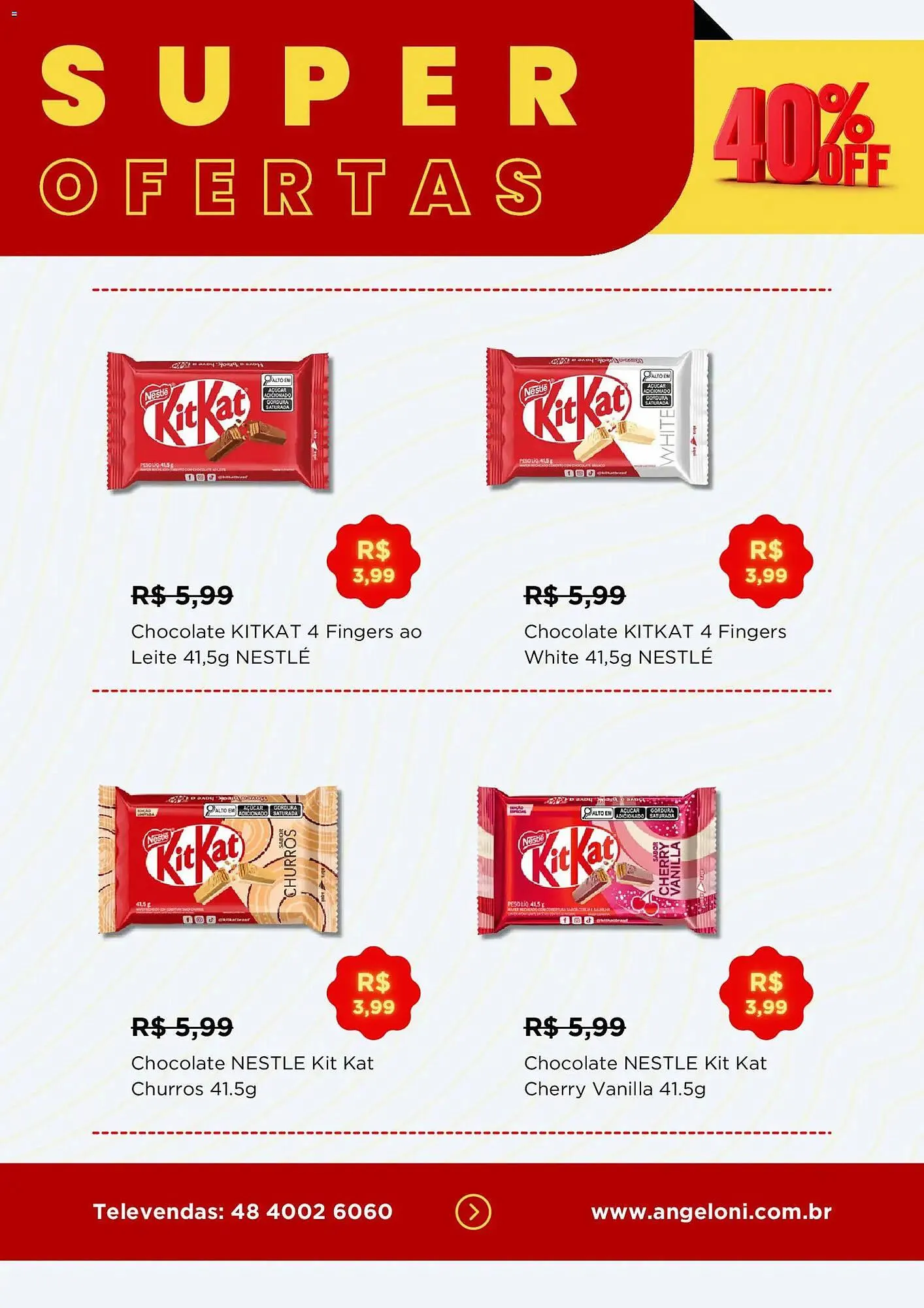 Encarte de Encarte Angeloni 29 de janeiro até 4 de fevereiro 2026 - Pagina 3