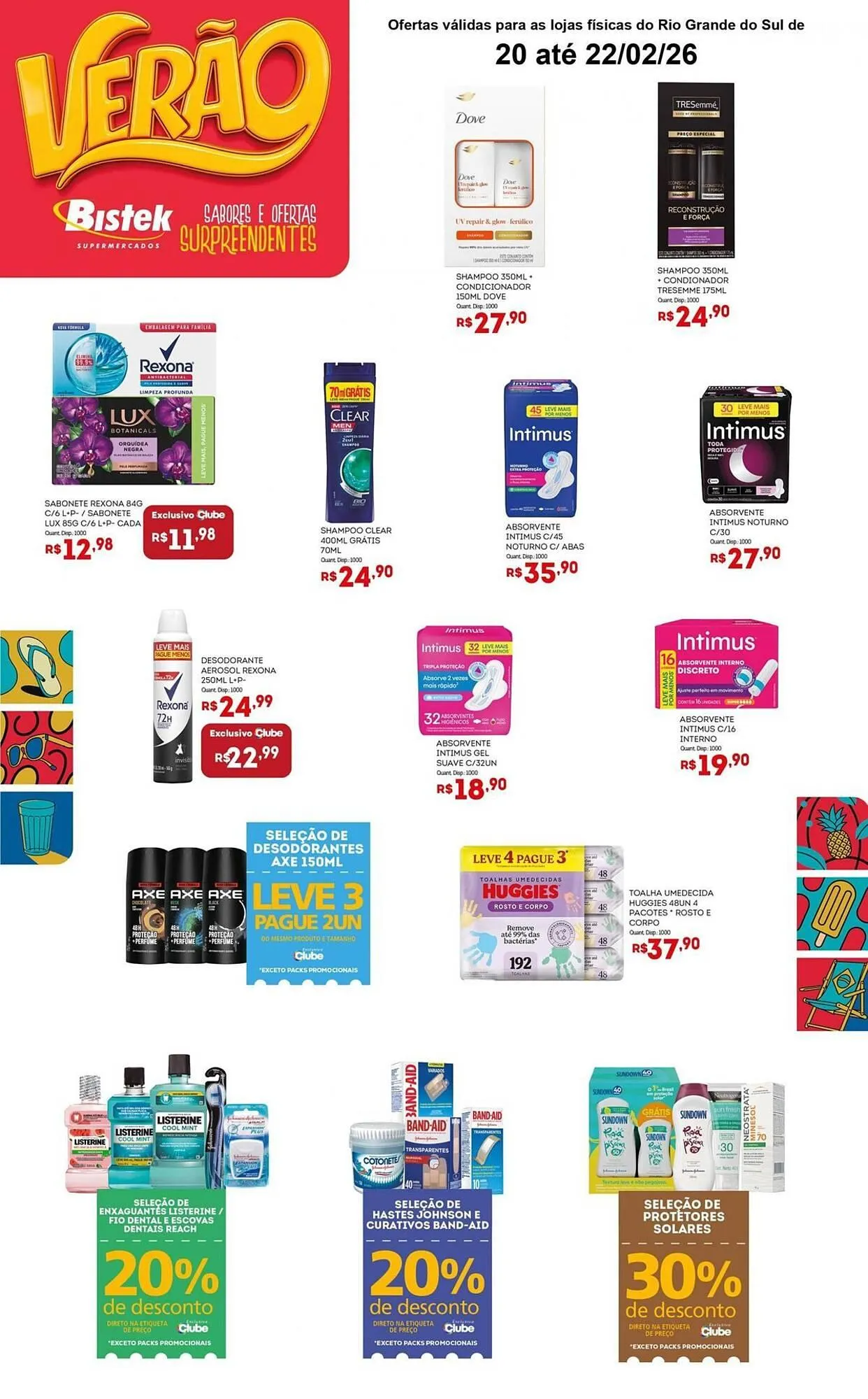 Encarte de Encarte Bistek Supermercados 20 de fevereiro até 22 de fevereiro 2026 - Pagina 2