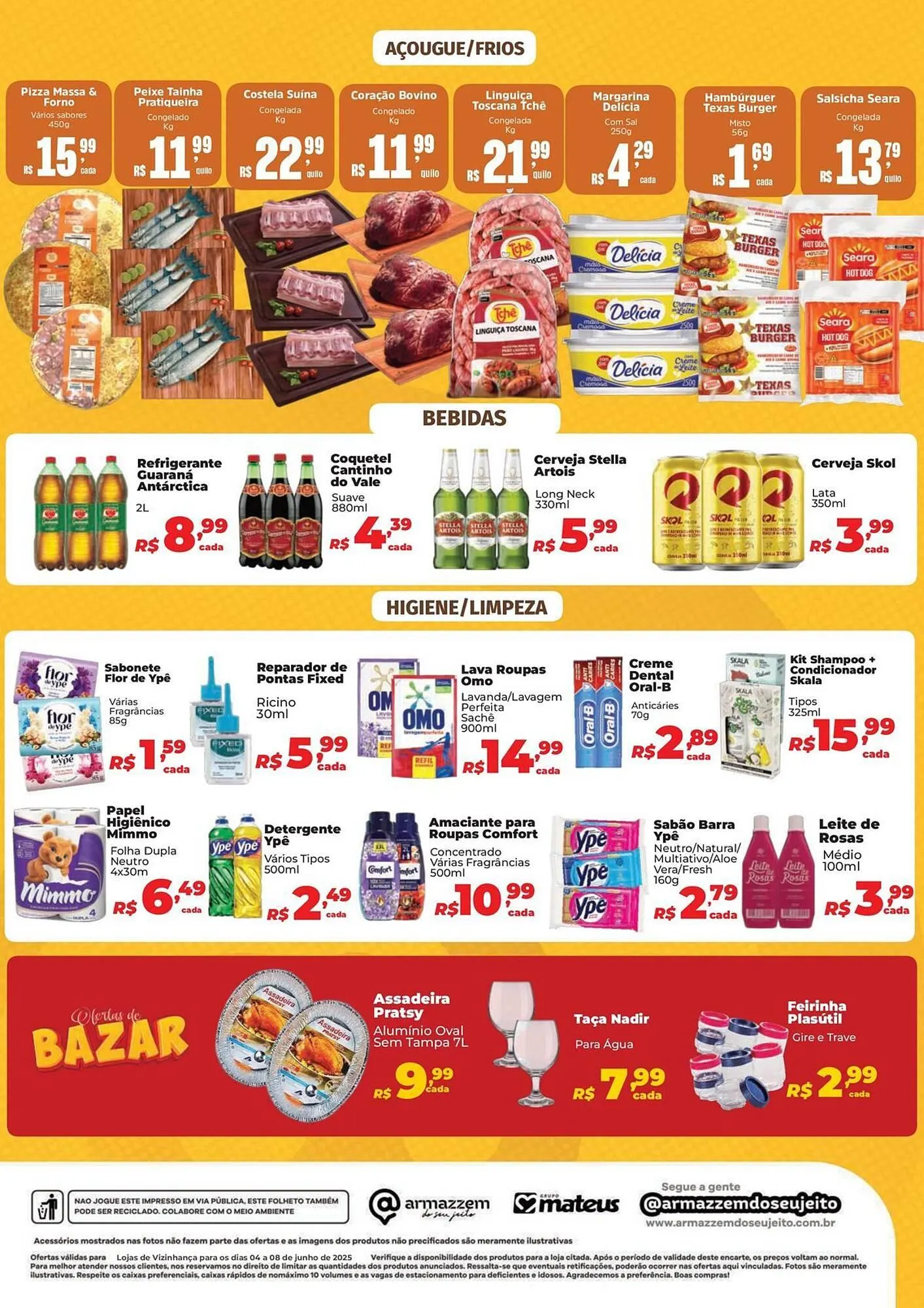 Encarte de Catálogo Supermercados Mateus 4 de junho até 8 de junho 2025 - Pagina 2