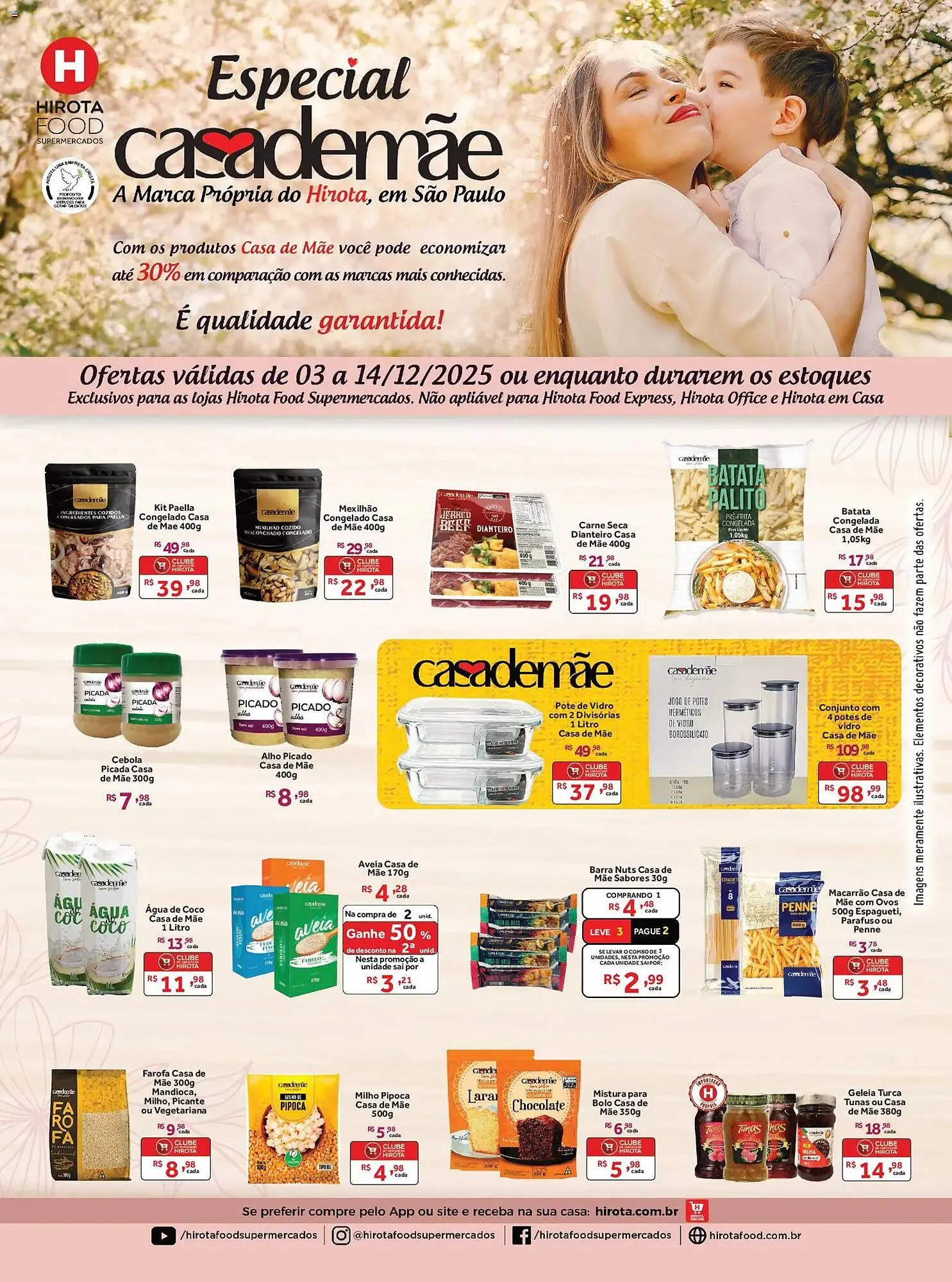 Encarte de Catálogo Hirota Food Supermercado 3 de dezembro até 14 de dezembro 2025 - Pagina 1
