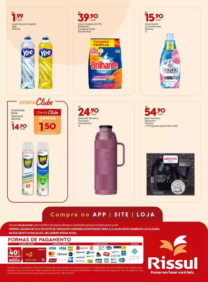 Encarte de Conheça o Novo Rissul Novo Hamburgo 6 de março até 15 de março 2025 - Pagina 8