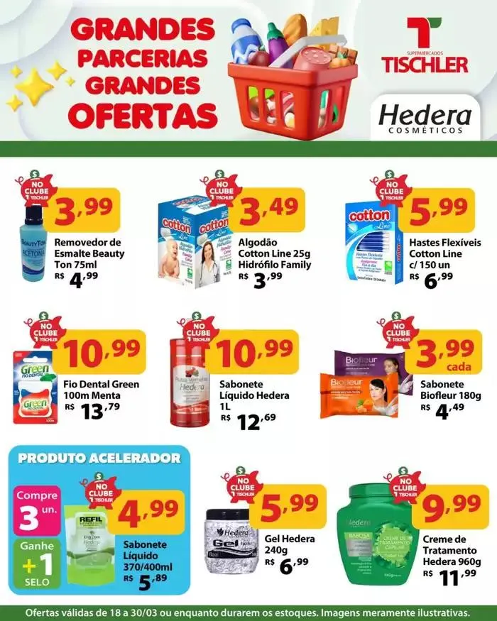 Encarte de Encarte Supermercados Tischler 18 de março até 31 de março 2025 - Pagina 2