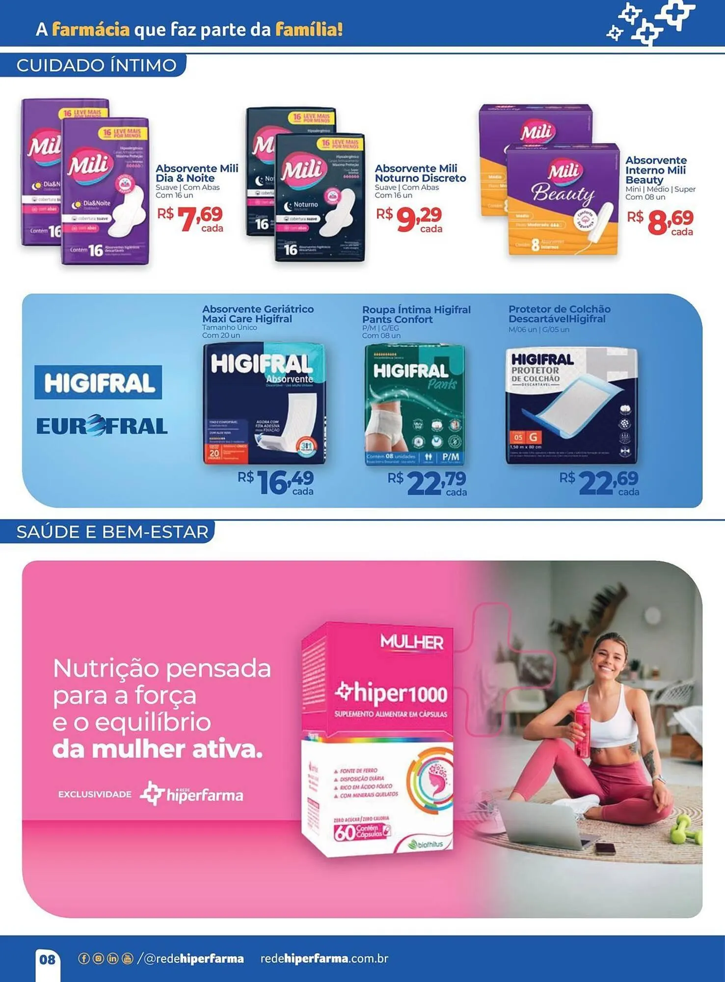 Encarte de Catálogo Hiper Farma 5 de março até 4 de abril 2026 - Pagina 8