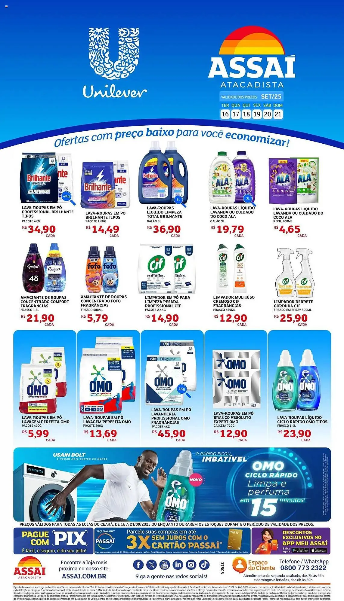 Encarte de Encarte Assaí Atacadista 16 de setembro até 22 de setembro 2025 - Pagina 1
